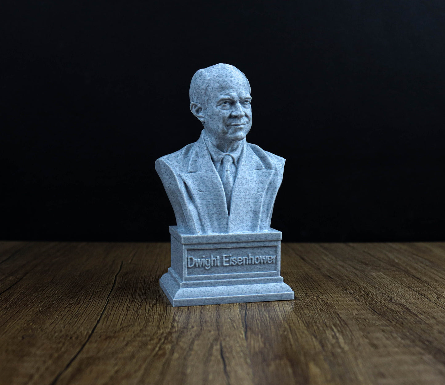 Dwight D. Eisenhower Bust, 34th US President Sculpture