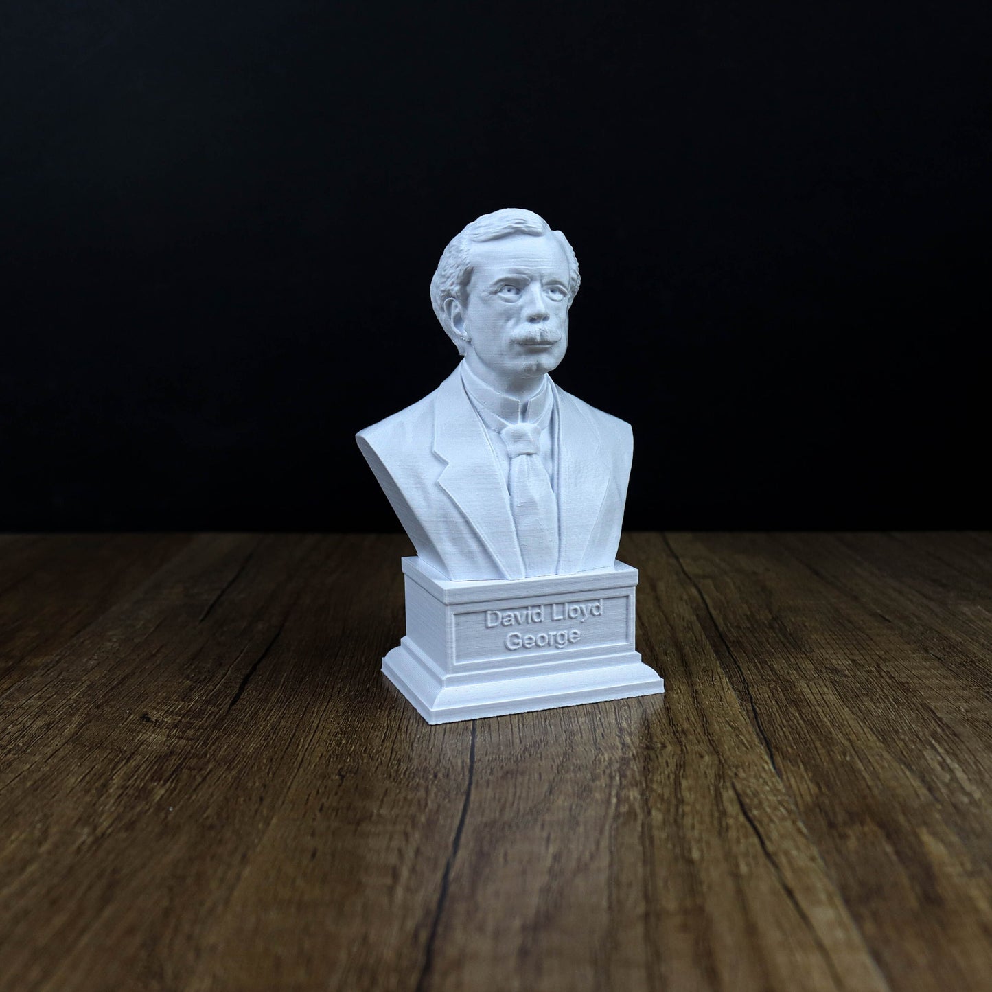 David Lloyd George Bust, Prime Minister of the United Kingdom in WW1 Statue