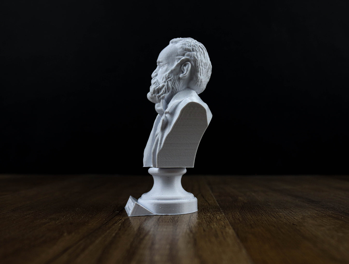 Victor Hugo Bust, French Romantic Writer and Politician Statue, Sculpture Decoration