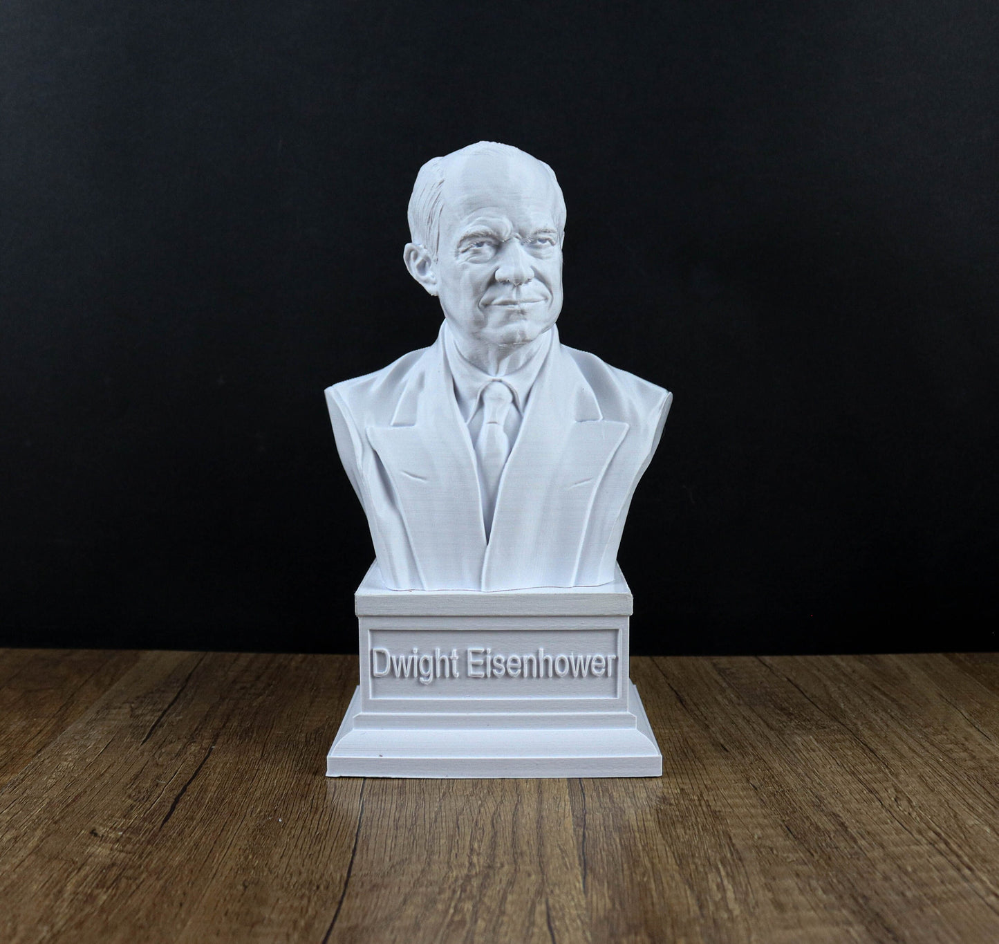 Dwight D. Eisenhower Bust, 34th US President Sculpture