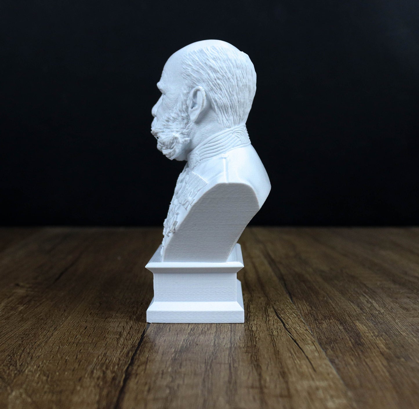 Franz Joseph I of Austria Bust, Emperor of Austria, King of Hungary 3d Bust Sculpture