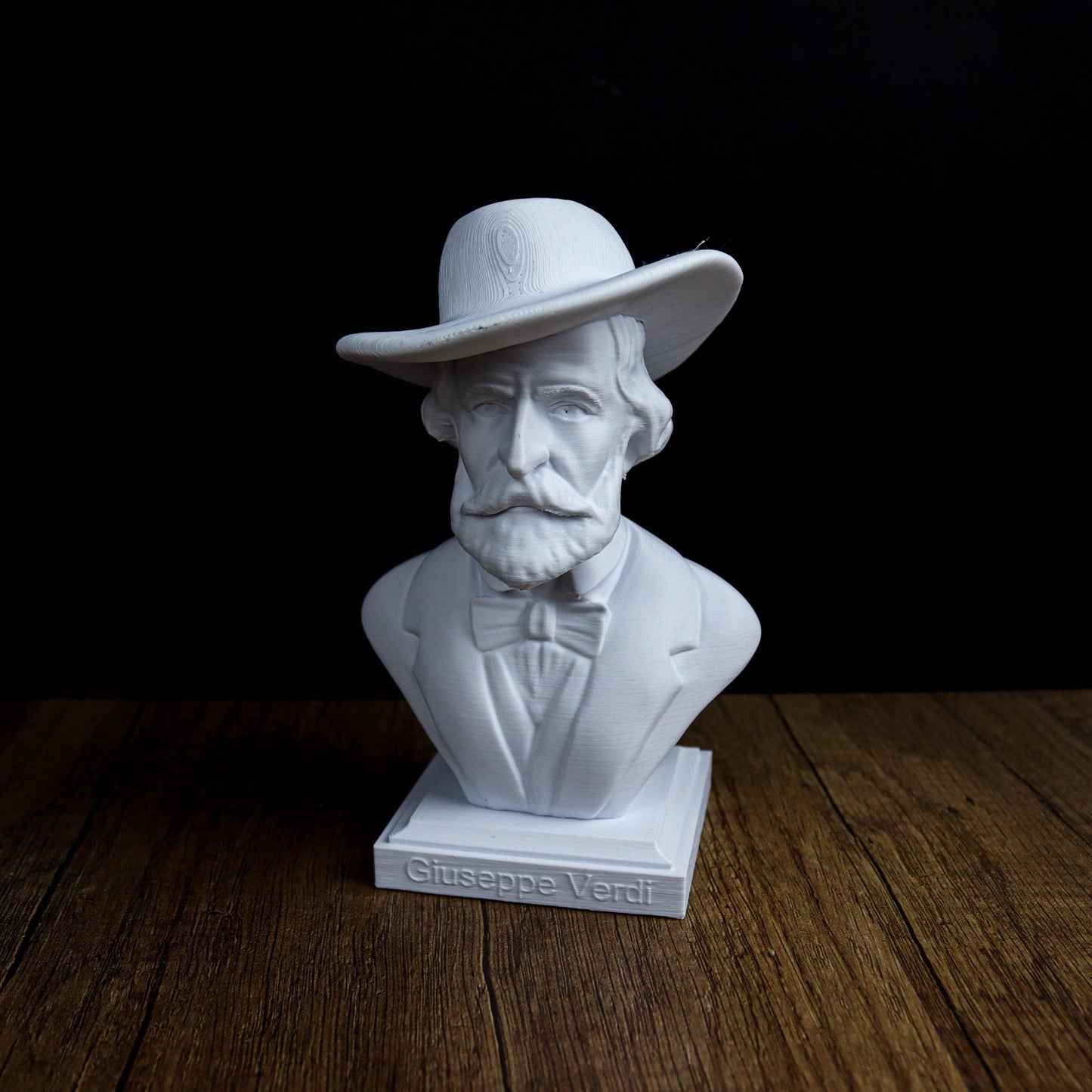 Giuseppe Verdi Bust, Italian Composer Statue