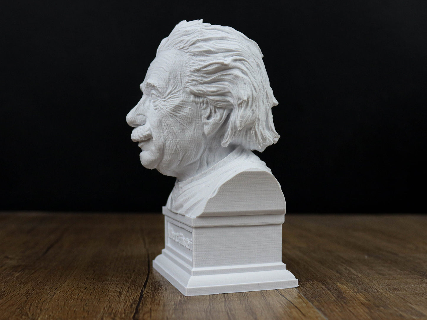 Albert Einstein Bust, German Physicist and Mathematician Desktop Statue