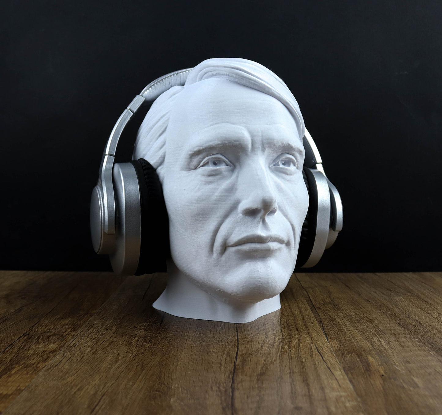 Mads Mikkelsen Headphone Holder, Desktop Decor Headphone stand, Gaming Accessories