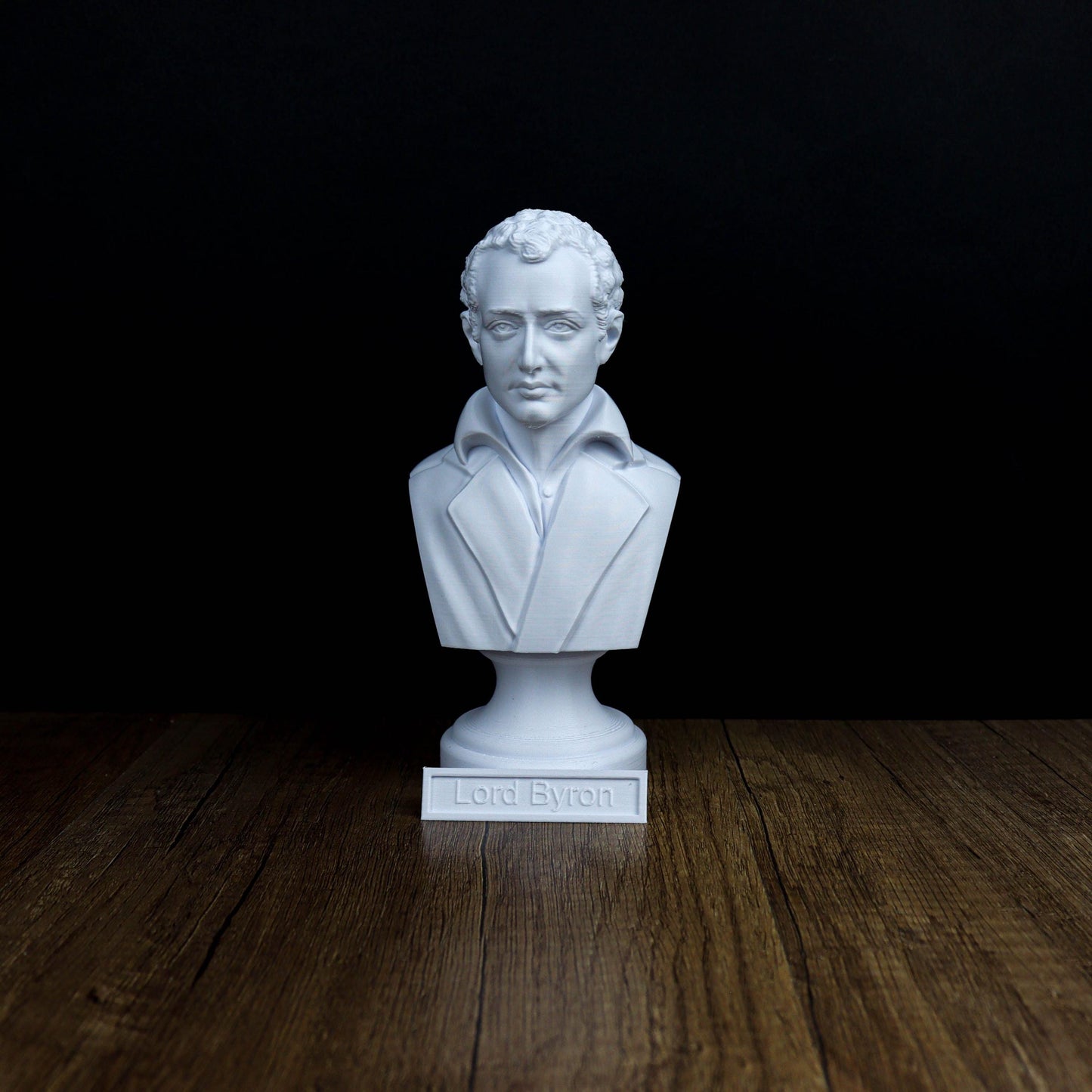 George Gordon Byron Bust, Lord Byron Staute, British Poet