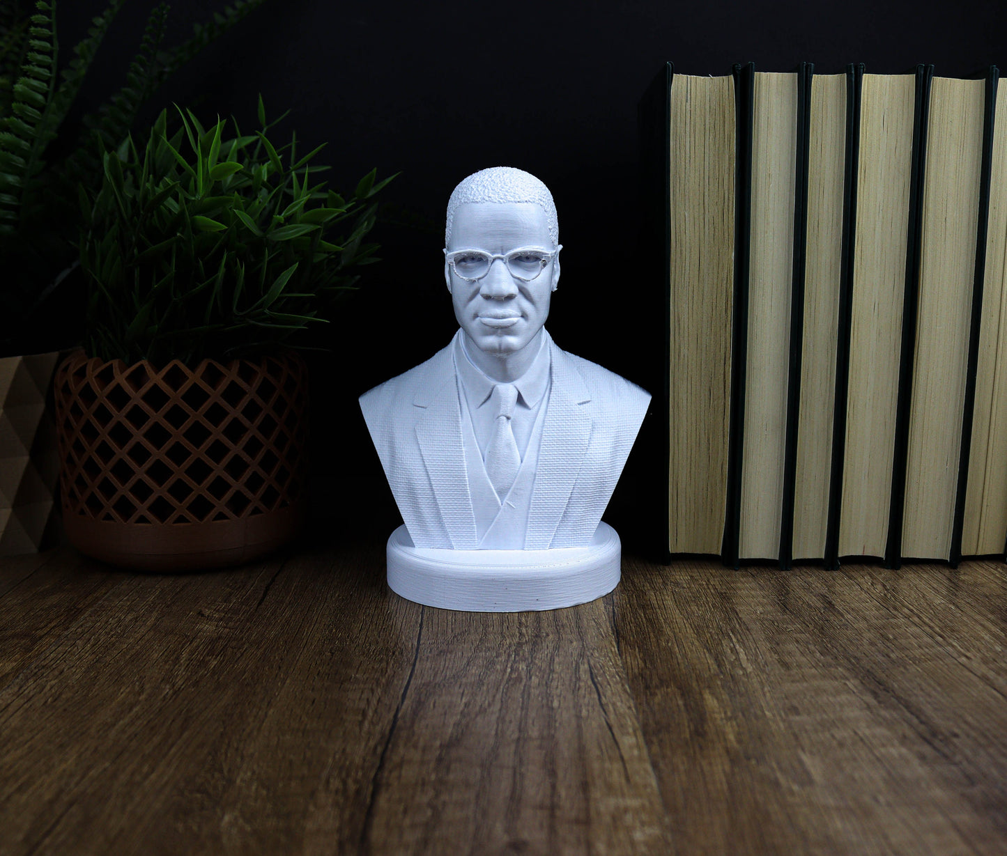 Malcolm X Bust, Civil Rights Leader Statue