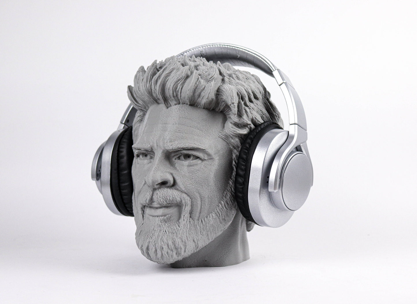 Karl Urban Bust, Headset Stand Bust