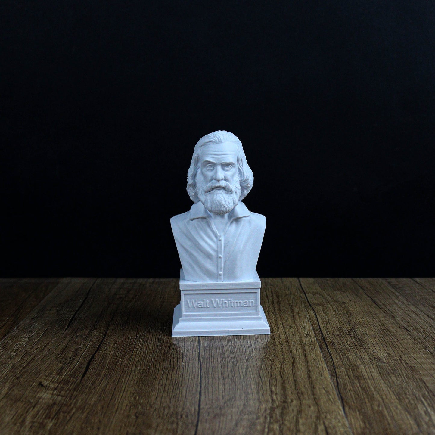 Walt Whitman Bust, American Poet, Essayist Statue