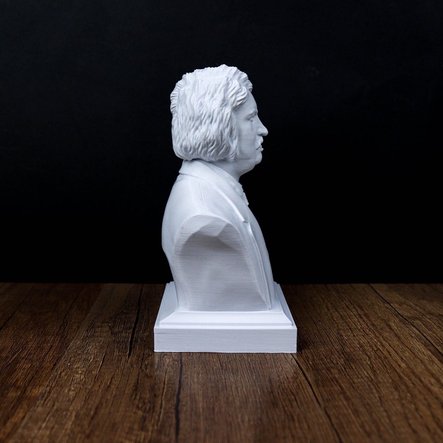 Honoré de Balzac Bust, French Writer Sculpture for Bookshelf & Literary Decor
