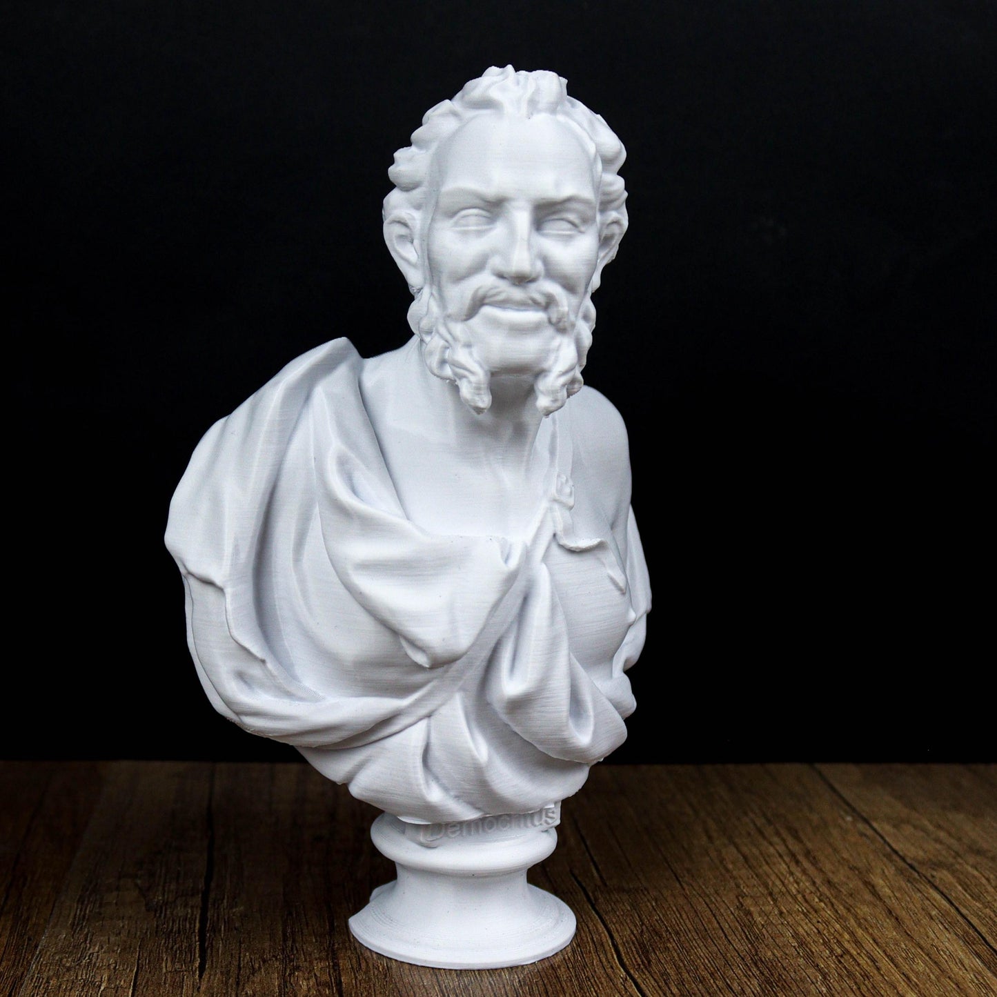 Democritus Bust, Greek philosopher statue, Cassical Decor