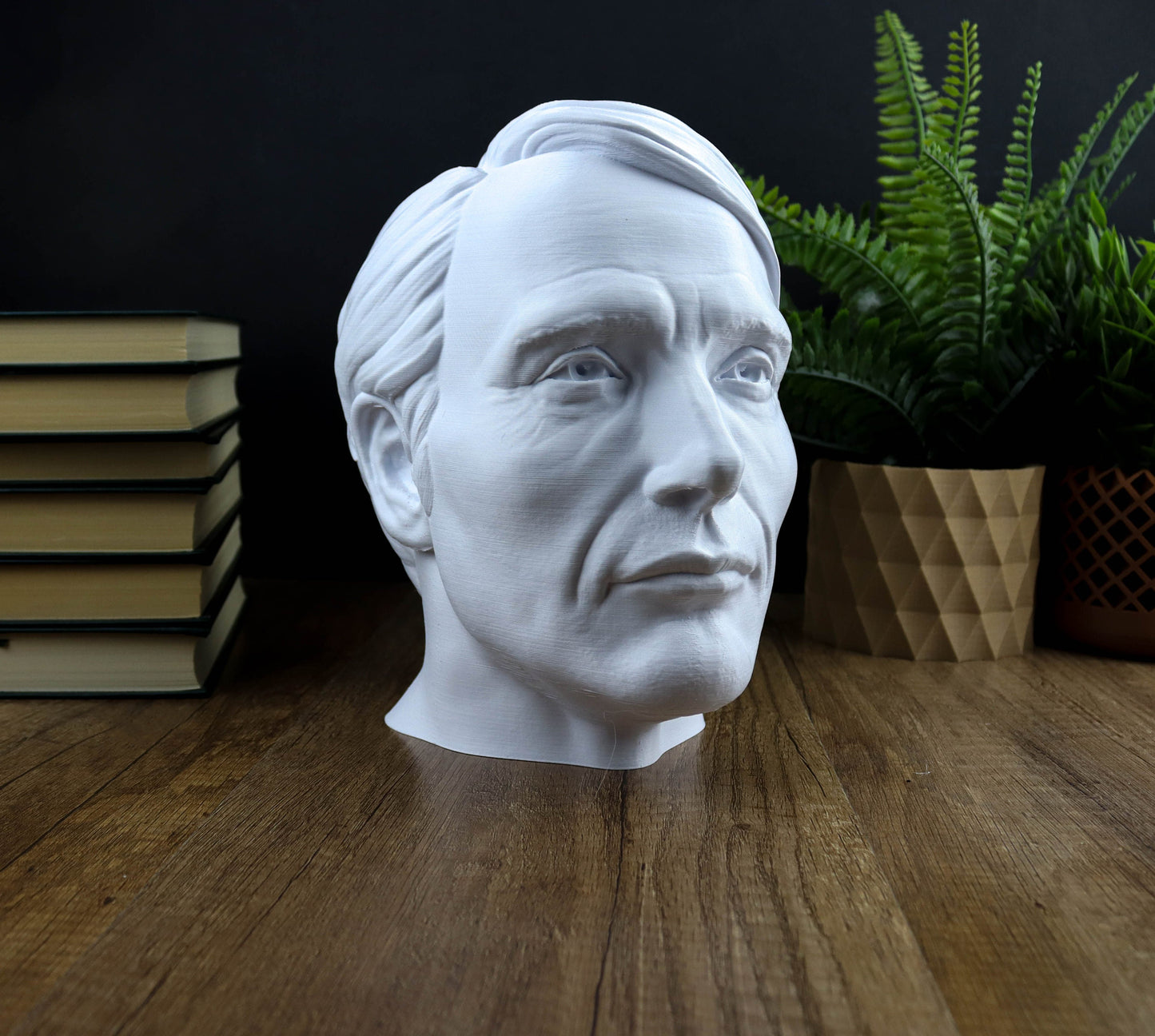 Mads Mikkelsen Headphone Holder, Desktop Decor Headphone stand, Gaming Accessories