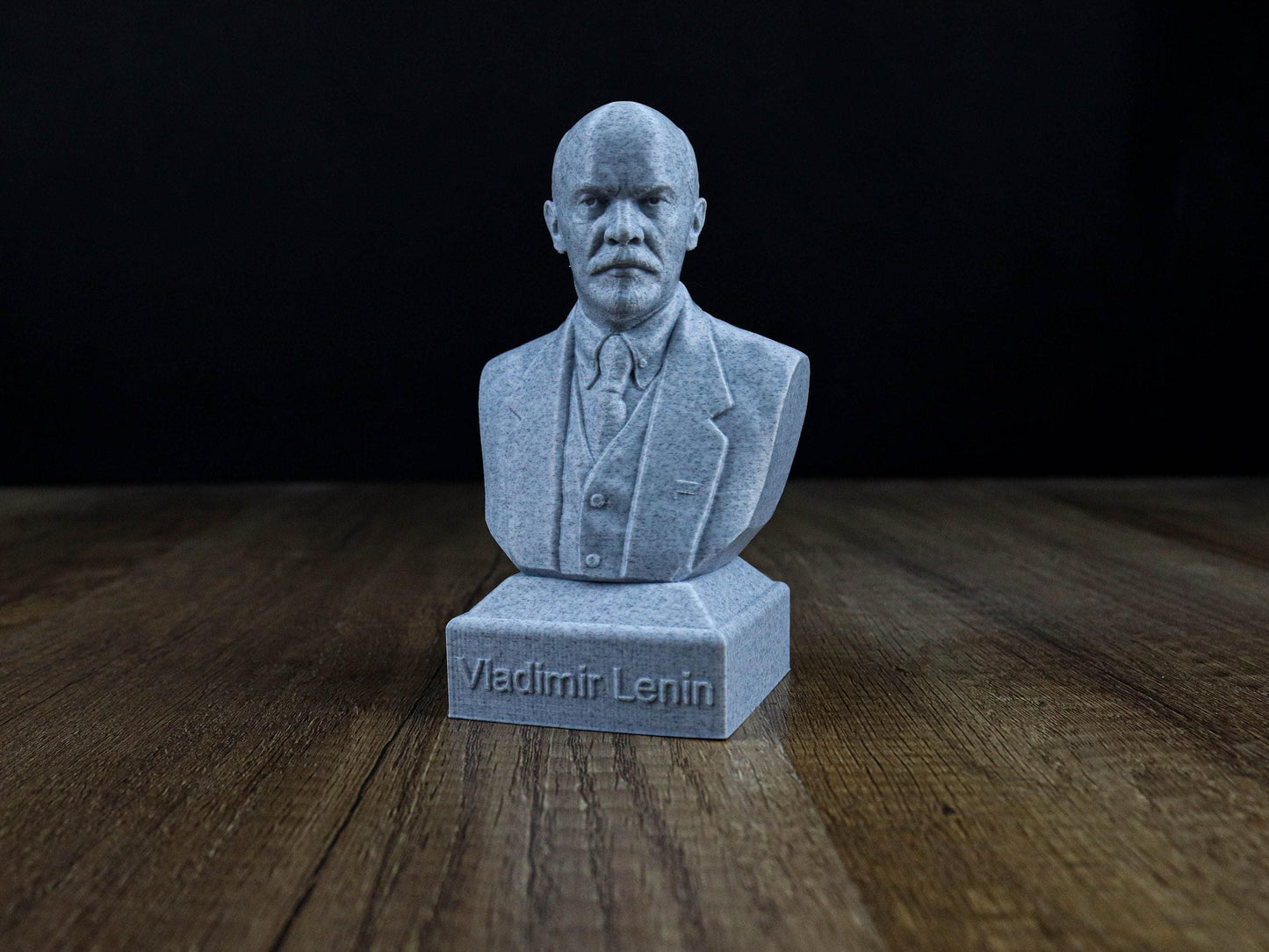 Vladimir Lenin and Joseph Stalin Busts, Russian Leadership Statues.