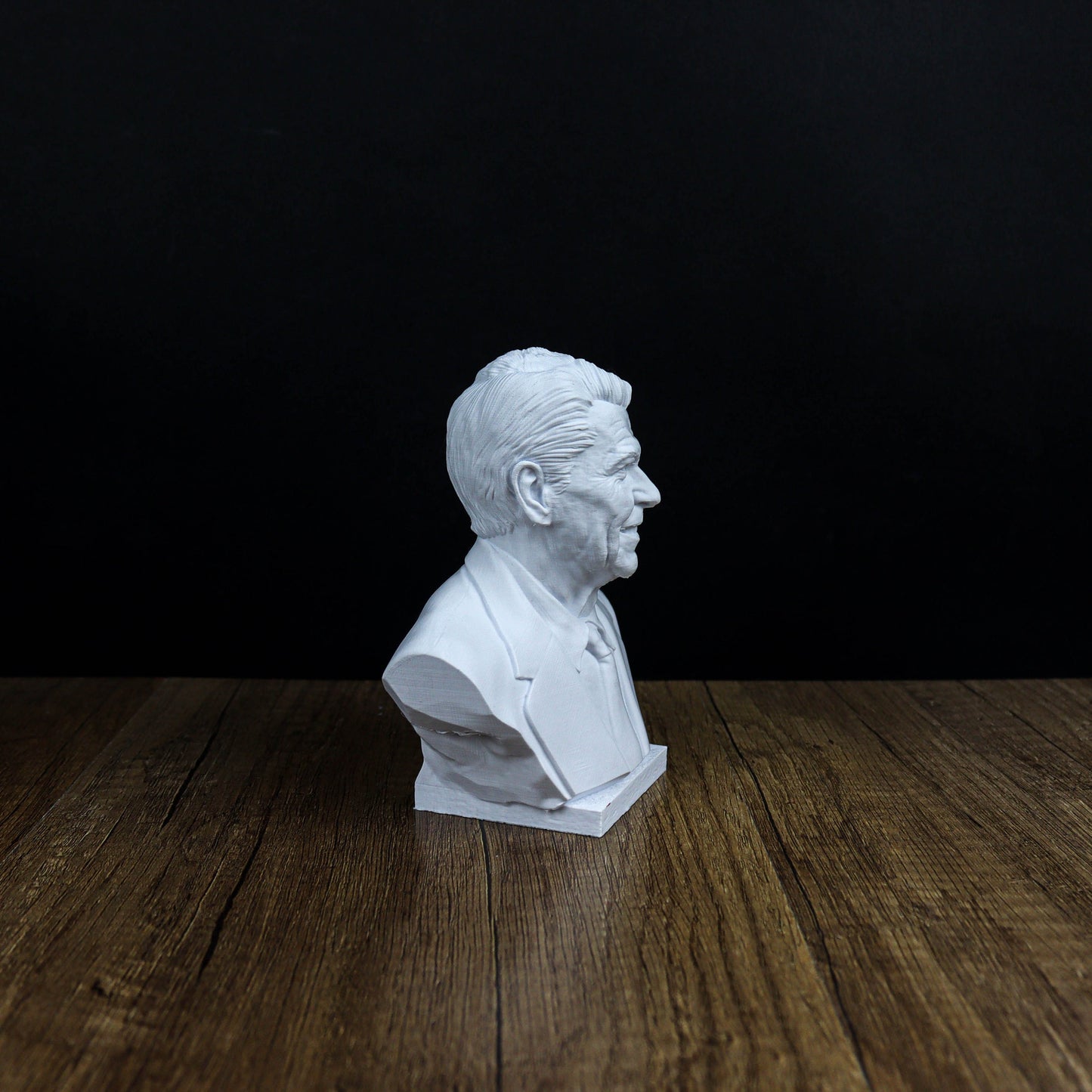Ronald Raegan Bust, 40th President of the United States Sculpture, Presidential Home Decor