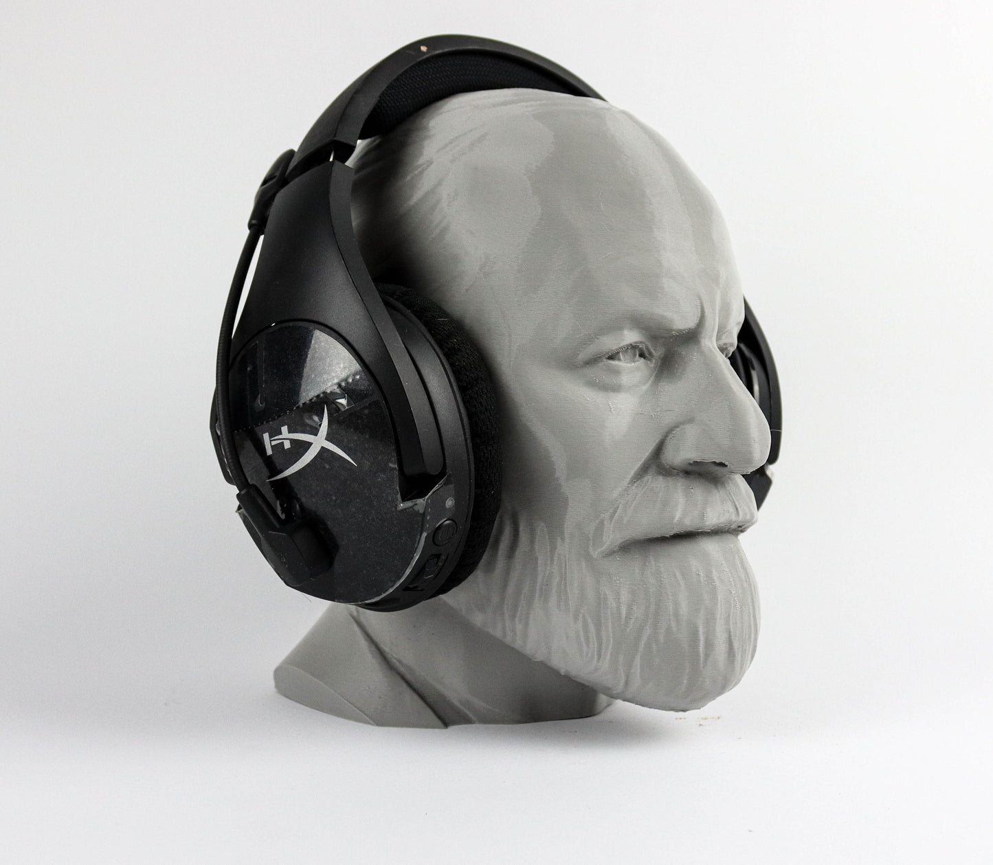 Sigmund Freud Headphone Holder, Desktop Decor Headphone stand, Gaming Accessories