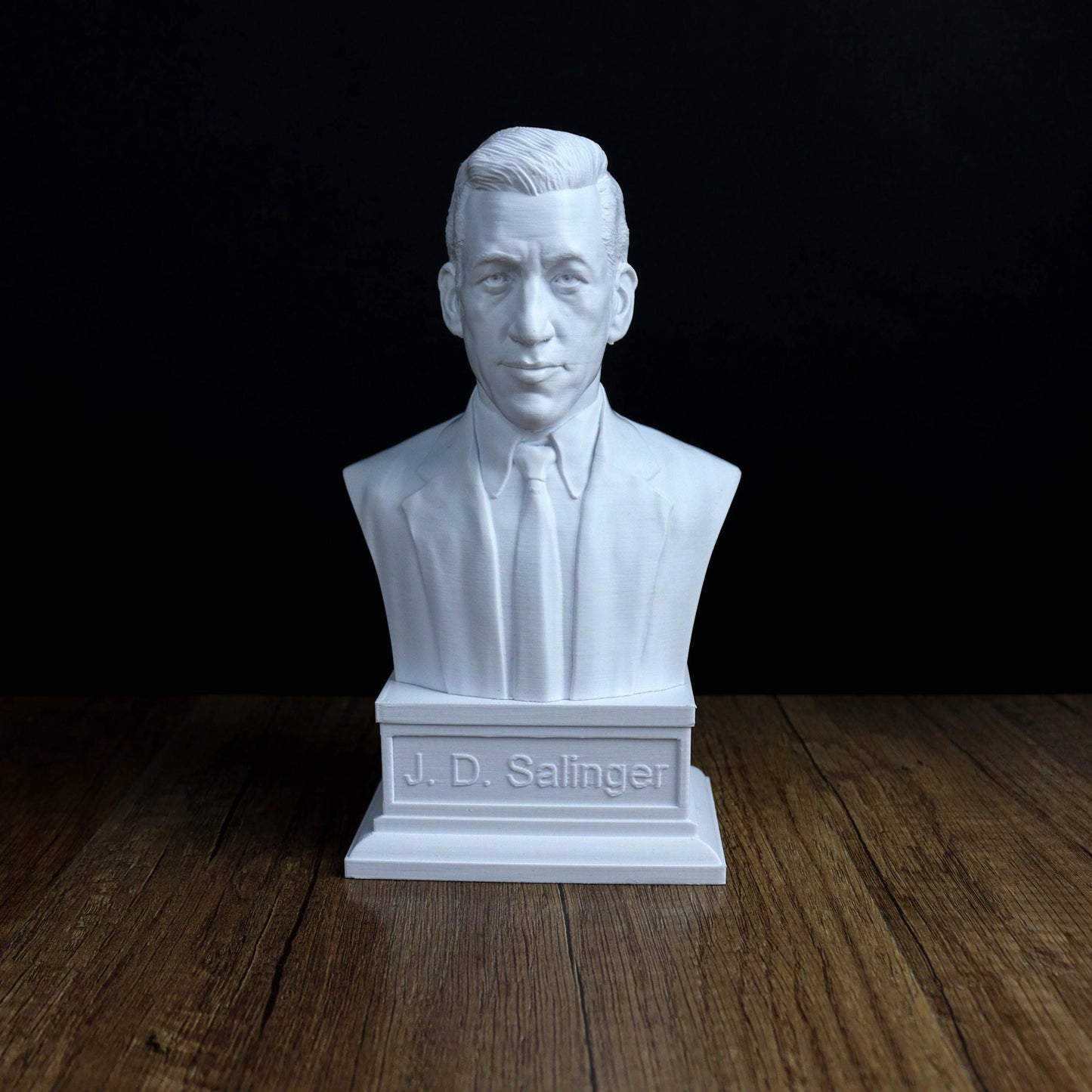 Jerome David Salinger Bust, J D Salinger Statue, Catcher in the Rye Author Sculpture