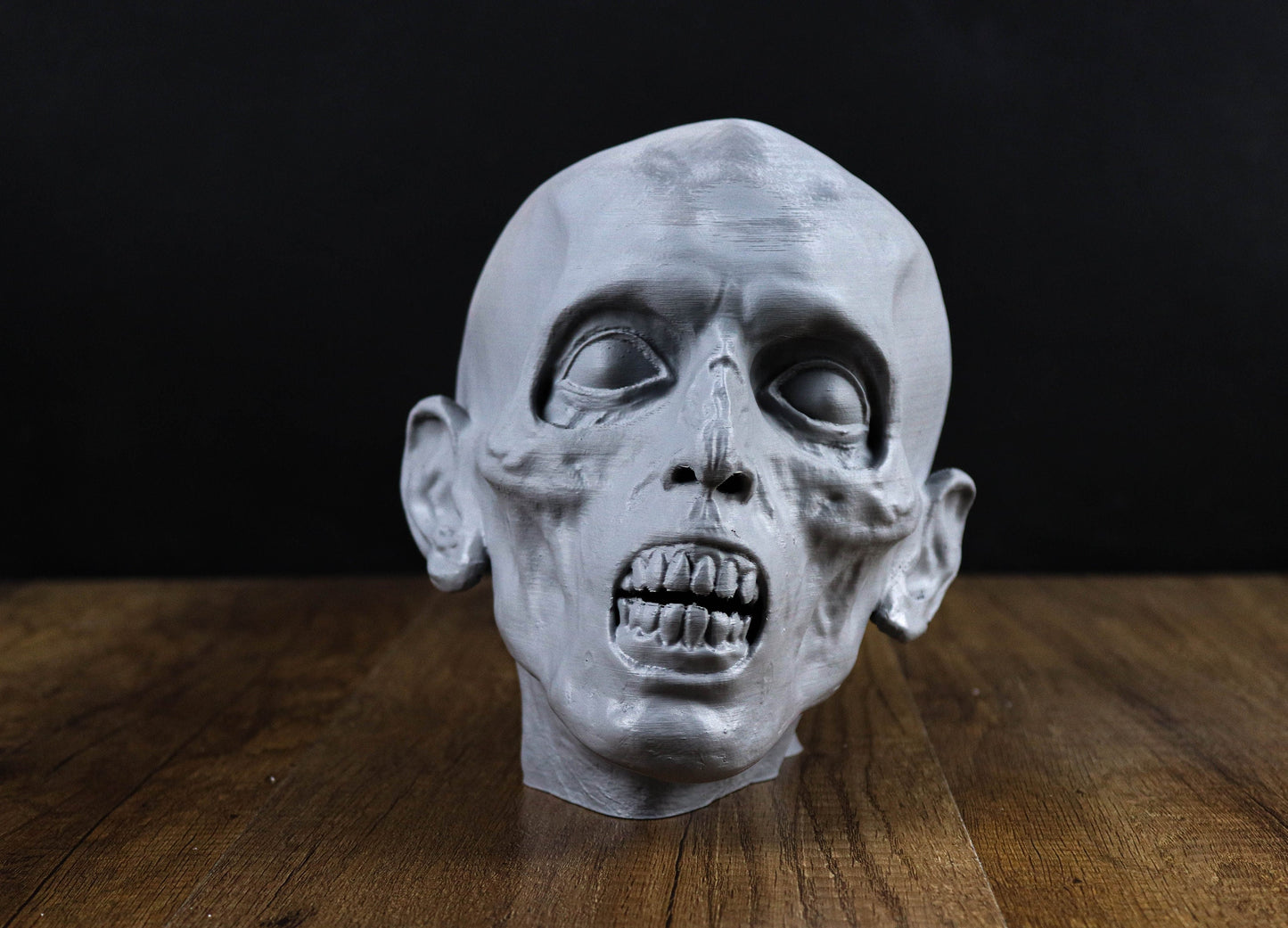 Zombie Headphone Holder, Horror Headset Stand, Horror Prop, Bust, Halloween Decor