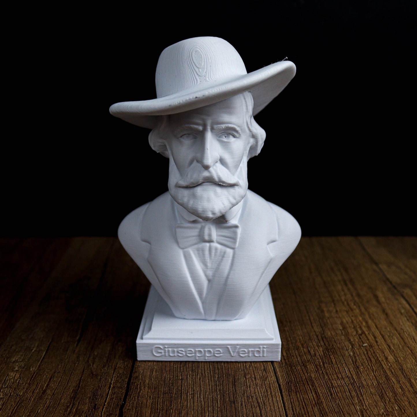 Giuseppe Verdi Bust, Italian Composer Statue