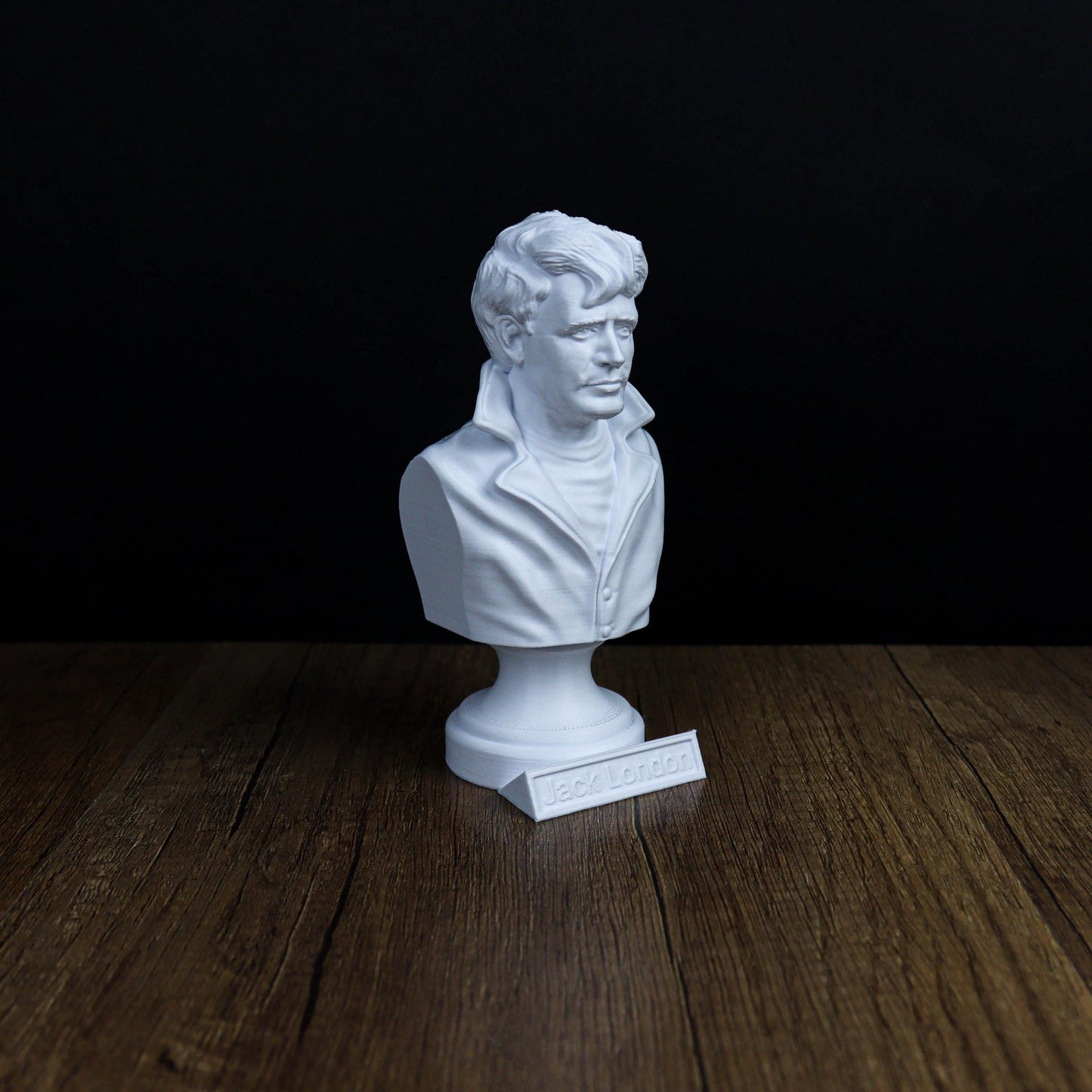 Jack London Bust, Classic Literature Home & Office Decor