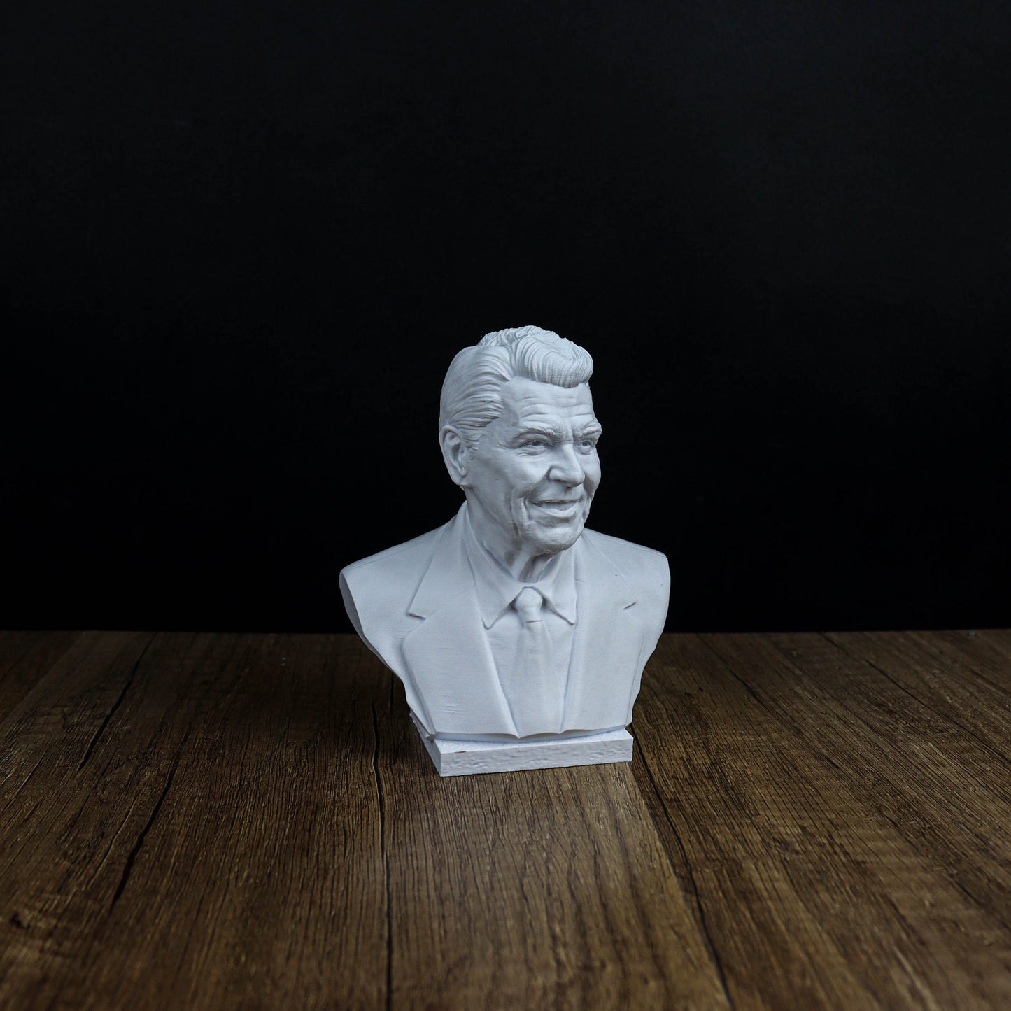 Ronald Raegan Bust, 40th President of the United States Sculpture, Presidential Home Decor