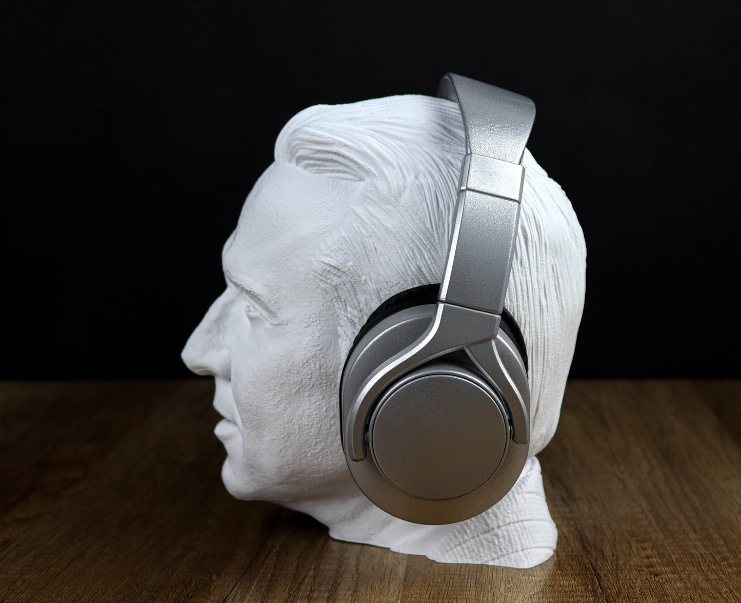 Nicholas Cage Headphone Holder, Headset Stand, Bust, Sculpture, Decoration