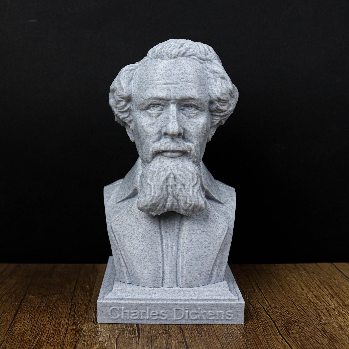 Charles Dickens Bust, English Writer and Social Critic Statue