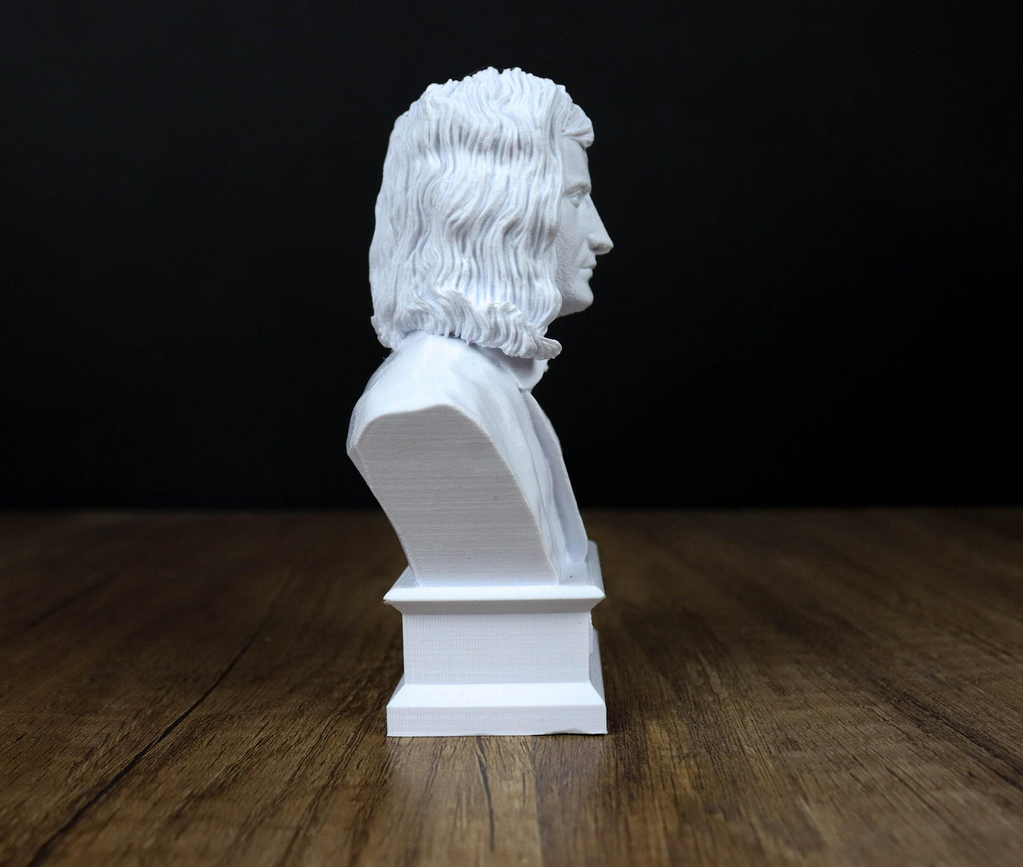 Sir Isaac Newton Bust, English Mathematician, Physicist, Astronomer, Alchemist, Theologian, and Author
