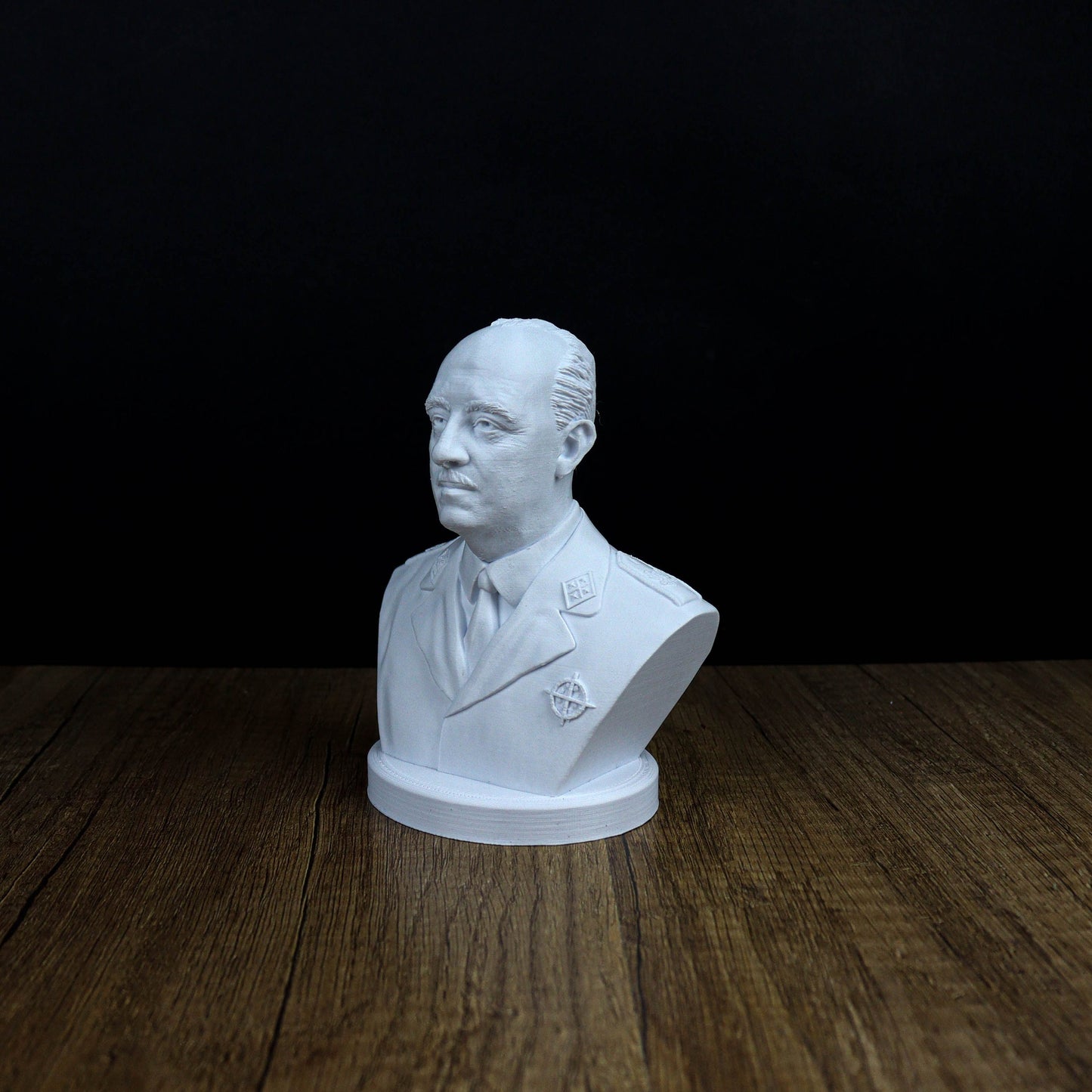 Francisco Franco Bust, Spanish Military Leader Statue for History Enthusiasts