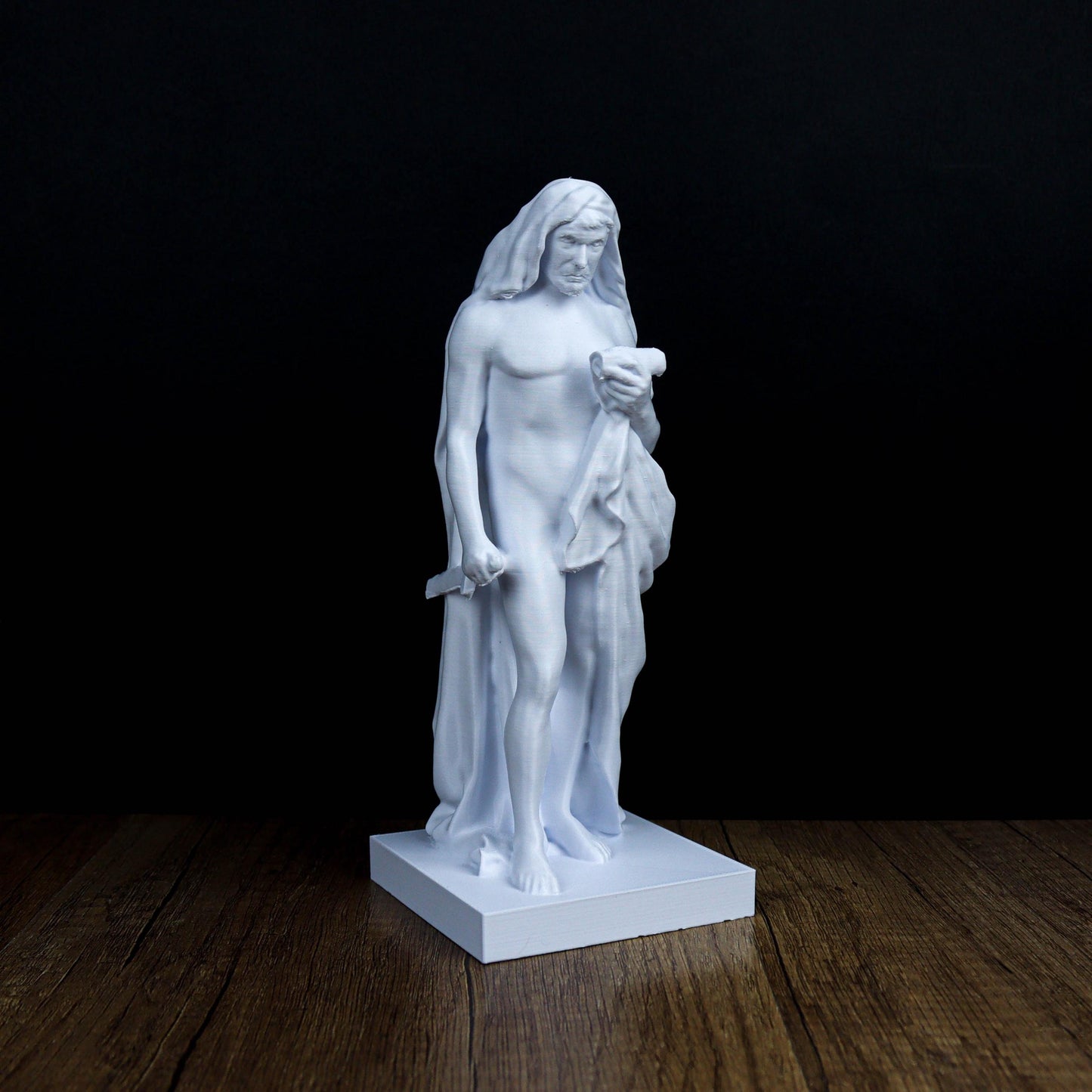 Cato the Younger 3D Printed Bust, Roman Statesman Sculpture
