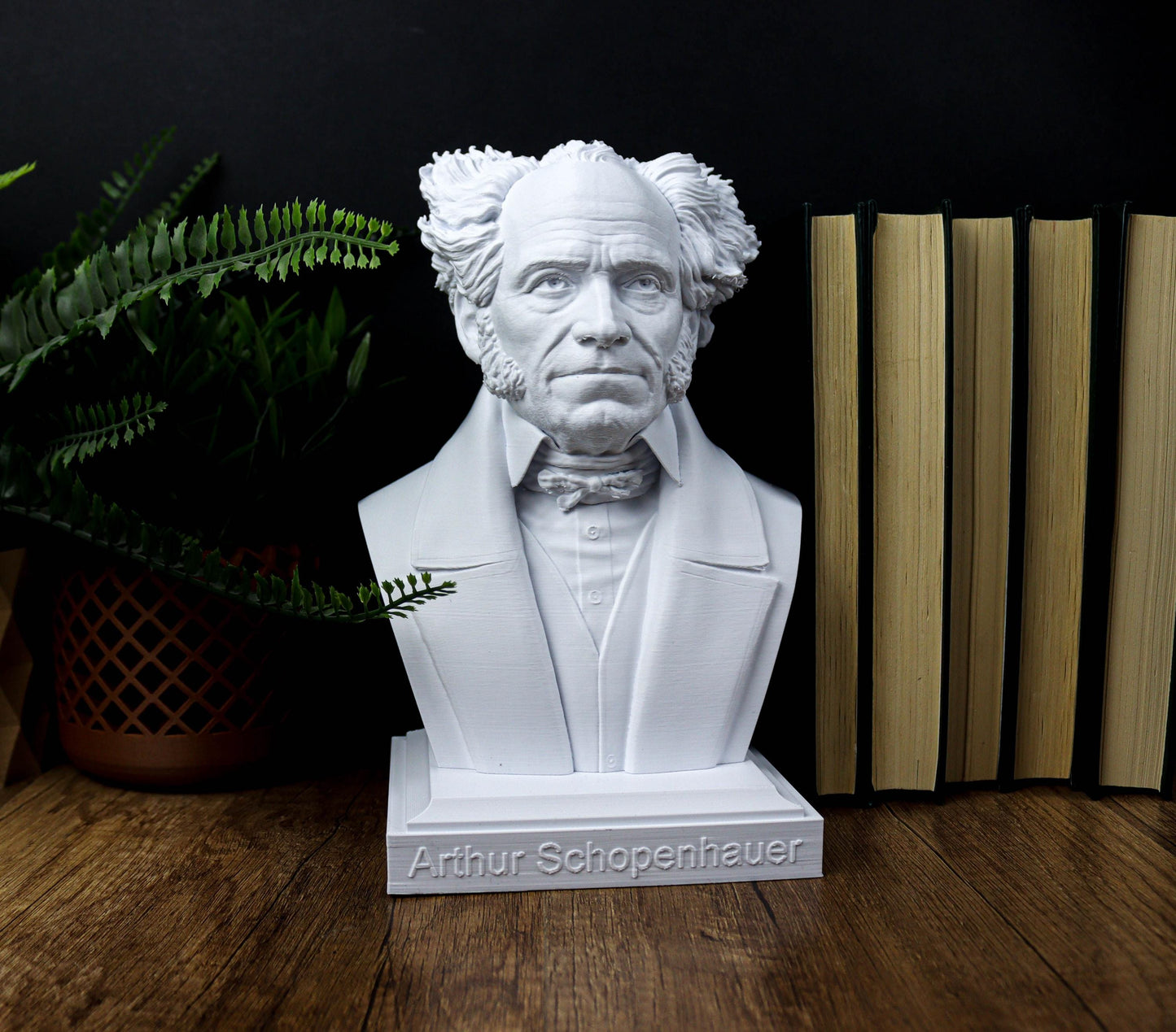 Arthur Schopenhauer Bust, German philosopher Statue, Sculpture Decoration ,Decor