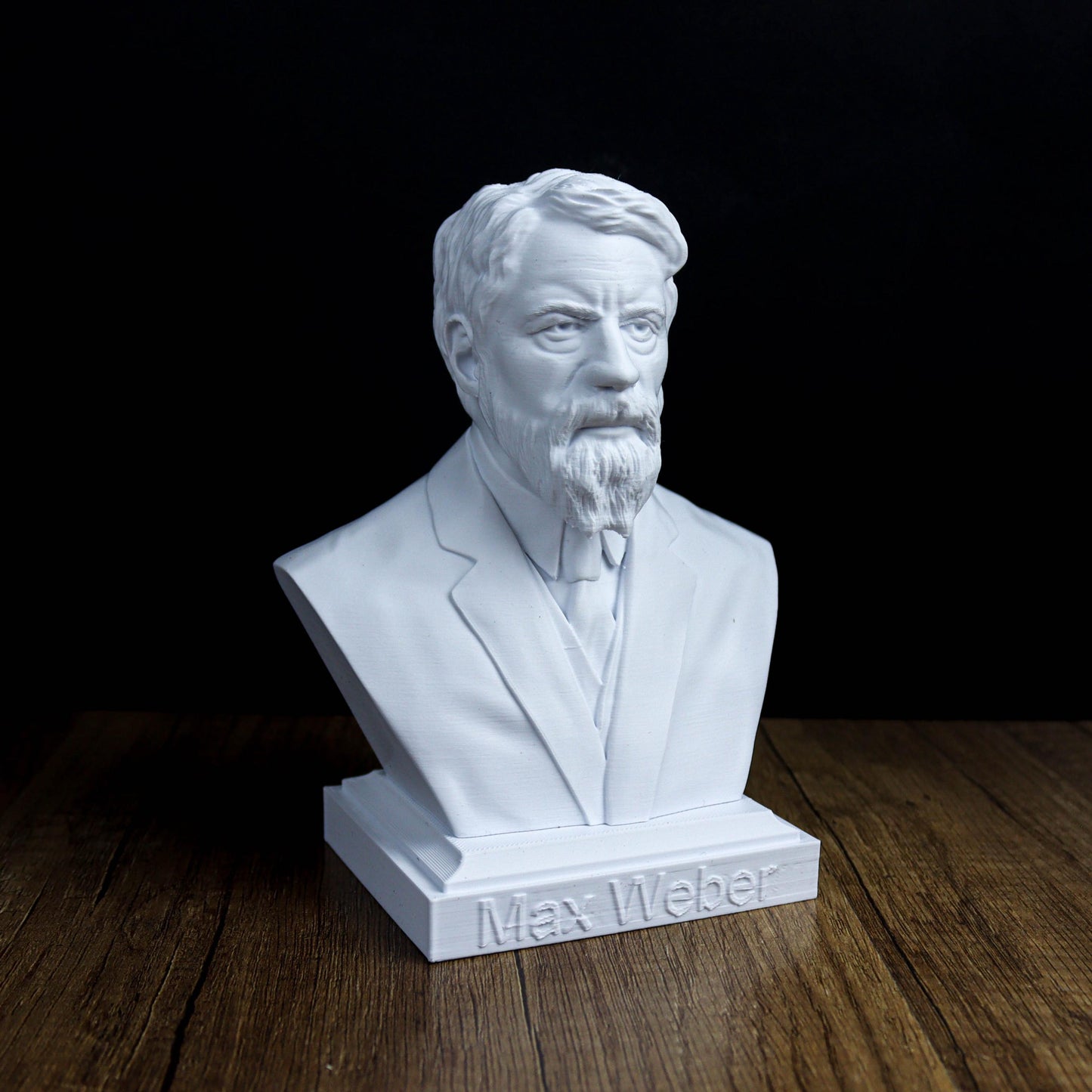 Max Weber Bust, Sociology and Philosophy Sculpture for Bookshelf and Home Decor