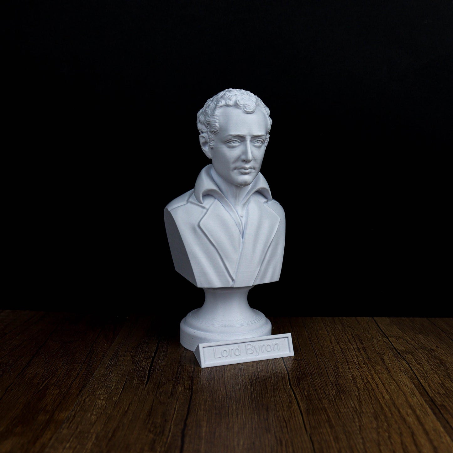 George Gordon Byron Bust, Lord Byron Staute, British Poet