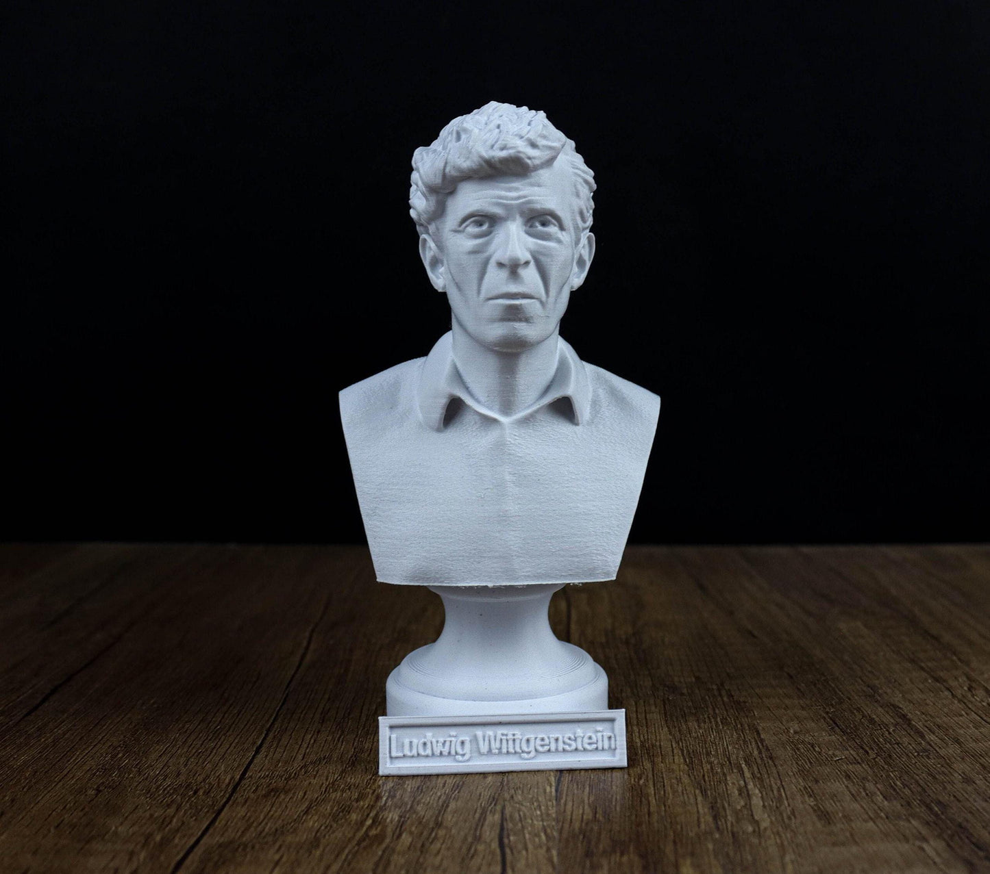 Ludwig Wittgenstein Bust, Austrian philosopher Statue, Sculpture Decoration ,Home Decor