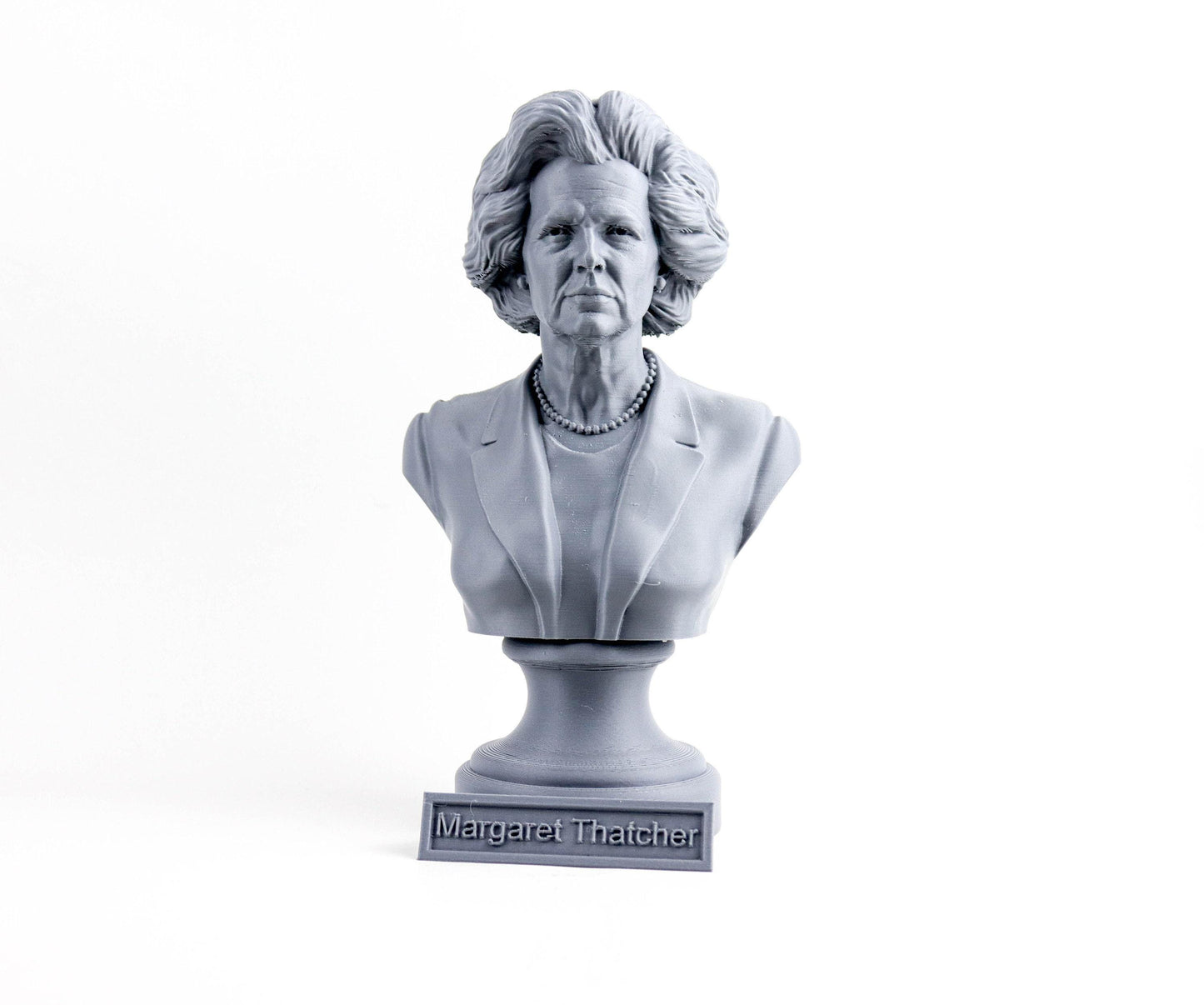 Margaret Thatcher Bust, Former Prime Minister of the United Kingdom Sculpture, The Iron Lady Statue