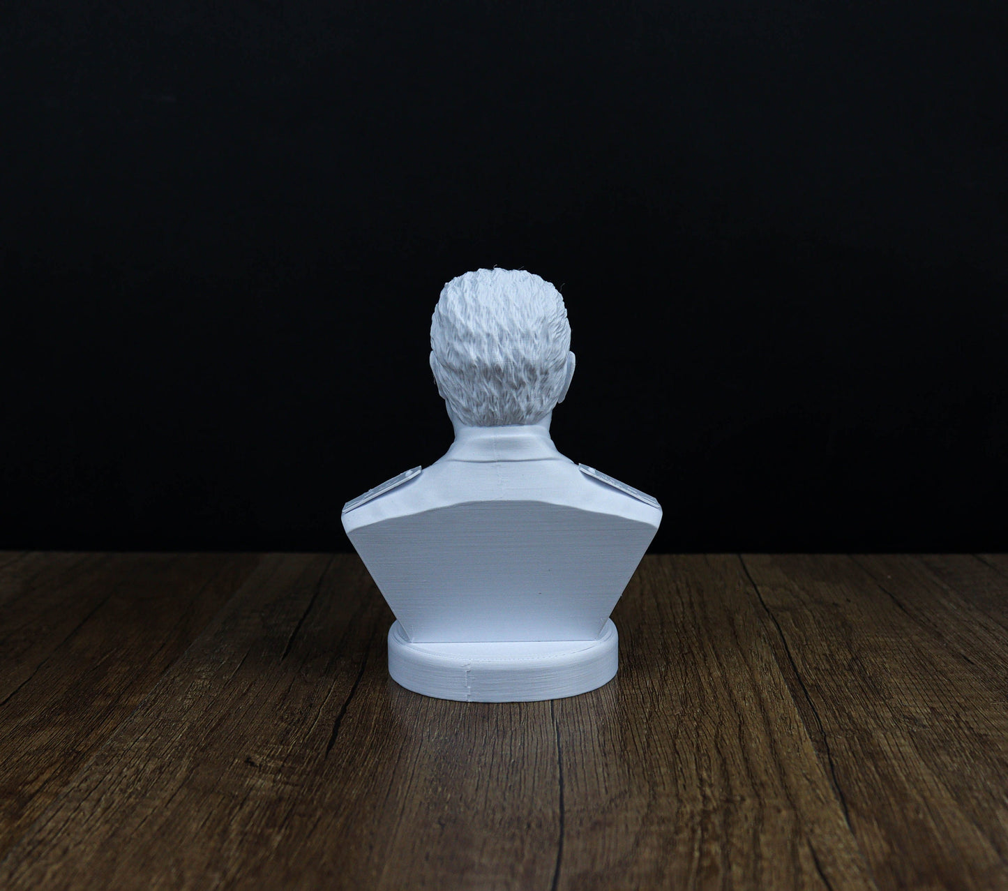 Josip Tito Bust, Historical Leader Sculpture for Bookshelf and Home Decor