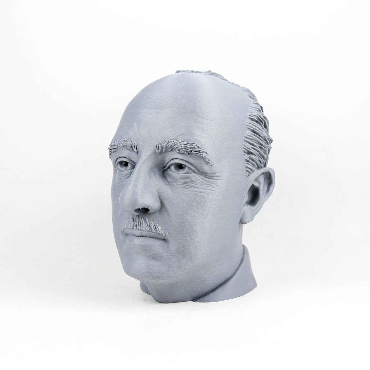Francisco Franco Head Statue, Headphone Holder, Desktop Decor Headphone Stand Bust