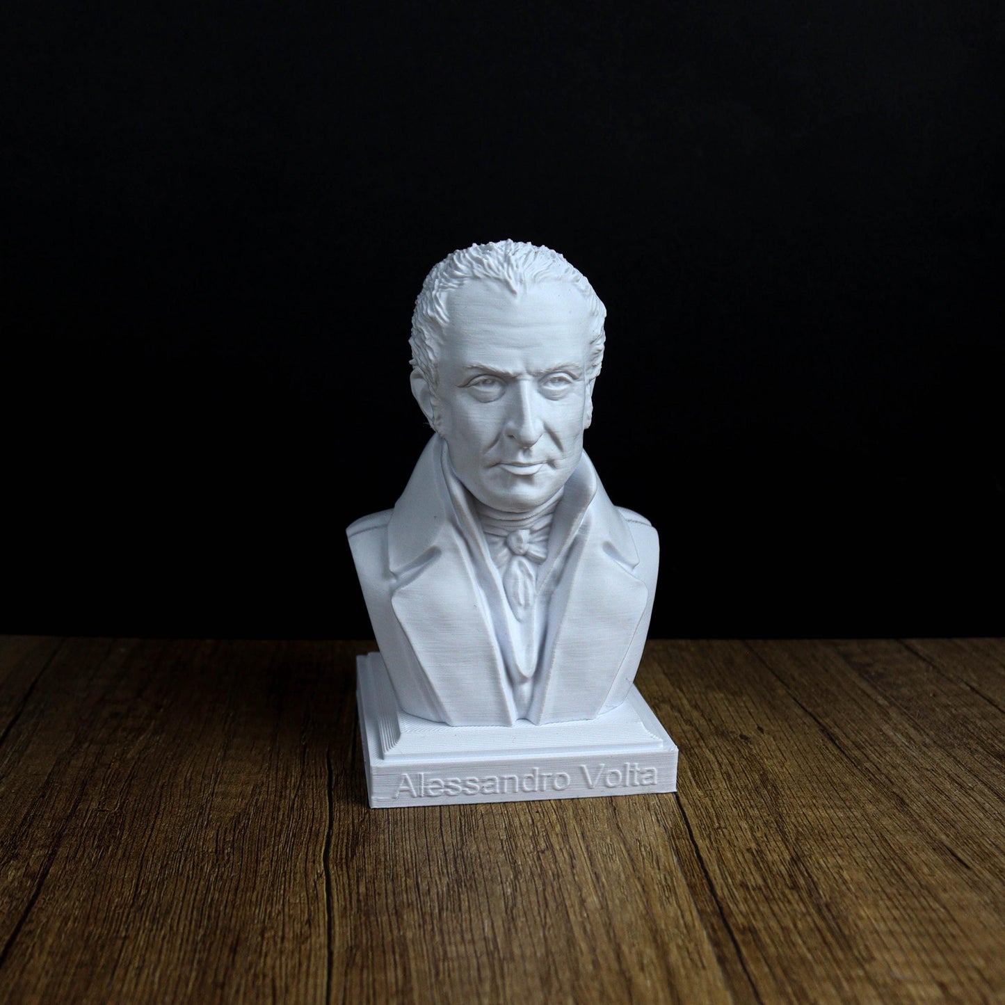Alessandro Volta Bust, Italian Physicist and Chemist Sculpture, Unique Gift for Mathematicians & Thinkers