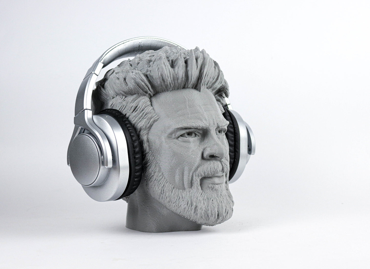 Karl Urban Bust, Headset Stand Bust