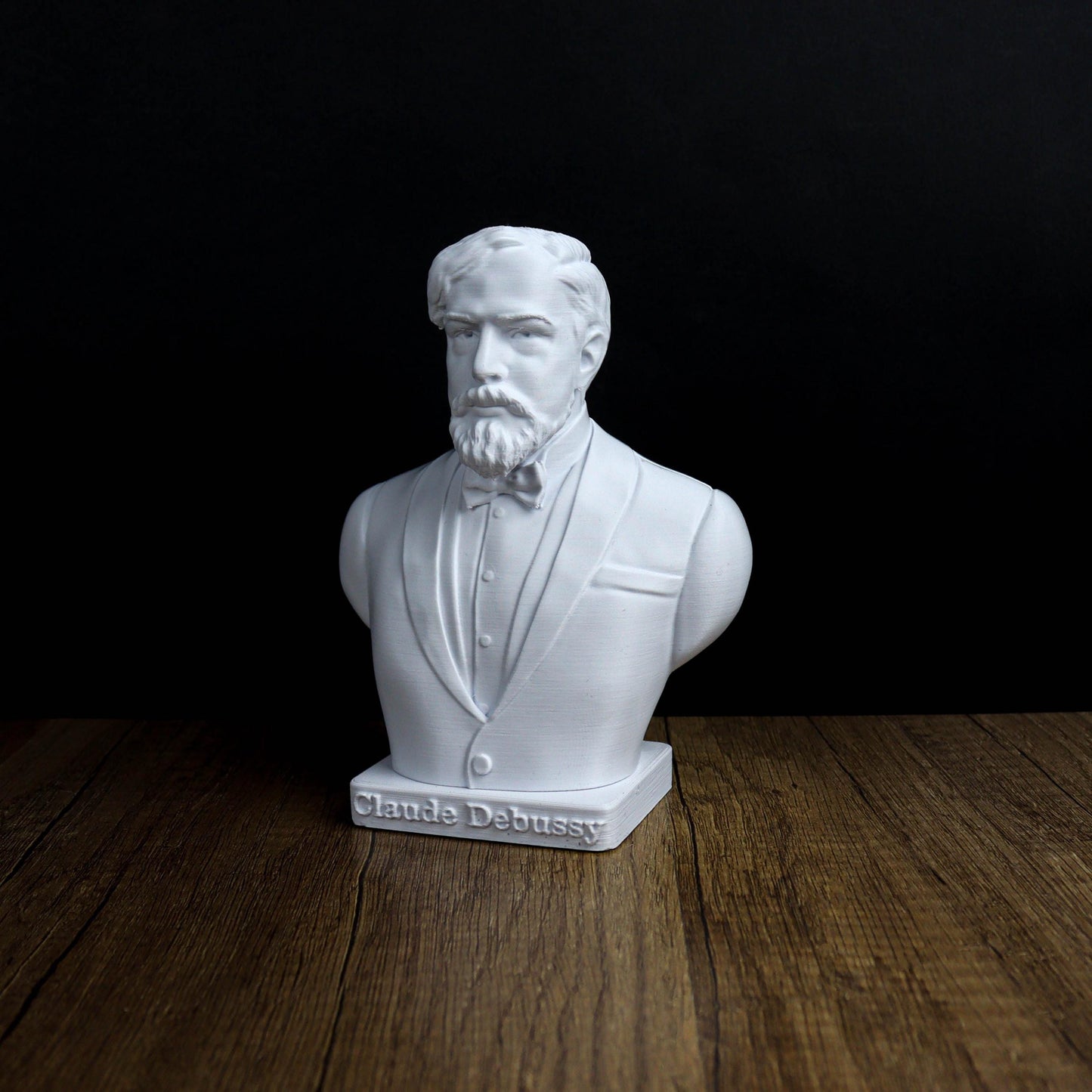 Claude Debussy Bust, Iconic French Composer, Elegant Musician Decor