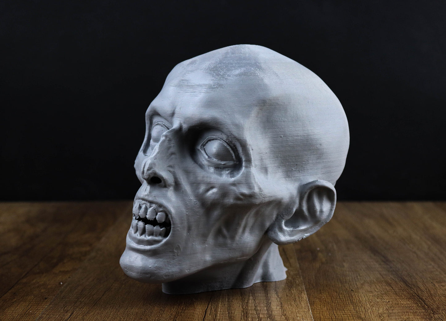 Zombie Headphone Holder, Horror Headset Stand, Horror Prop, Bust, Halloween Decor