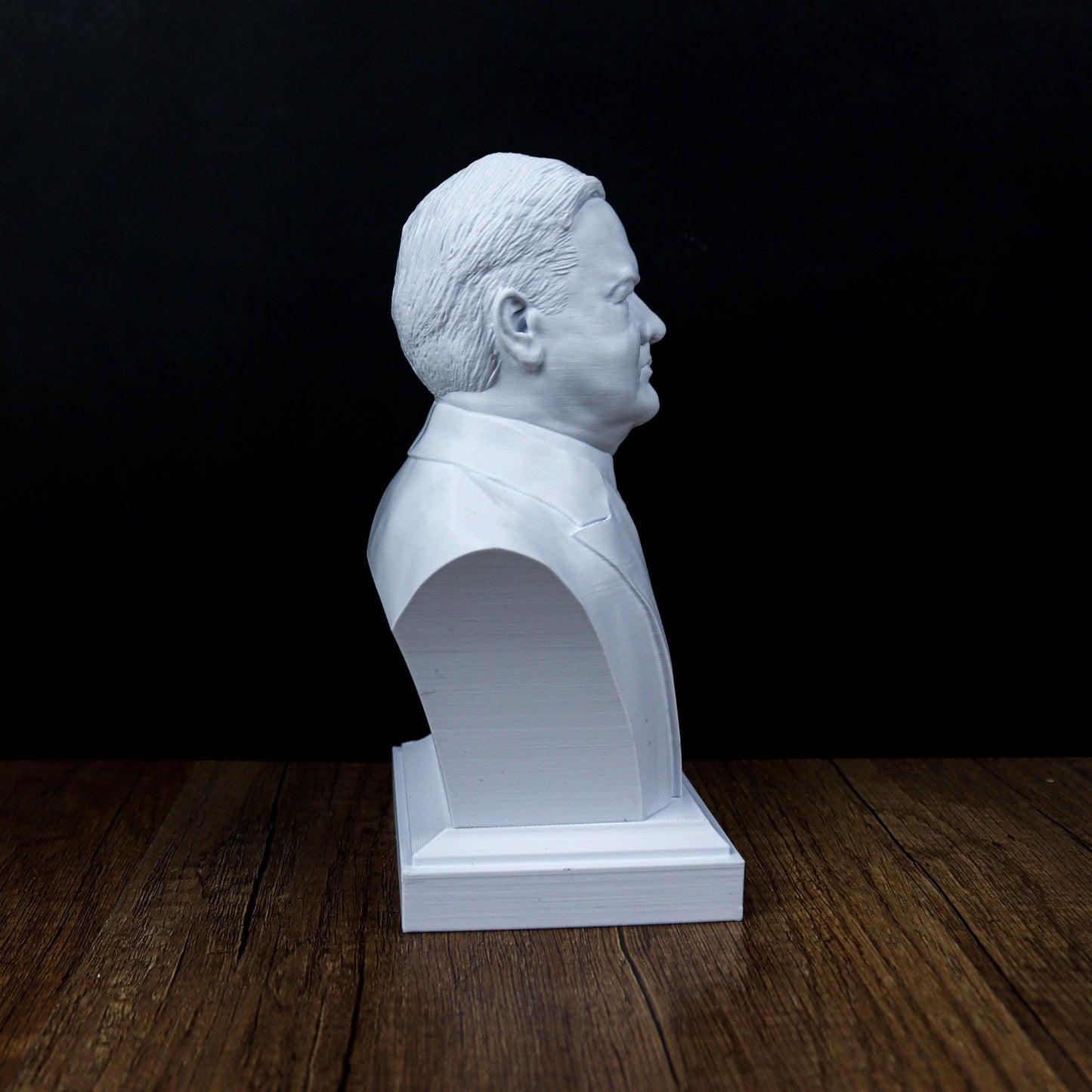 Herbert Hoover Bust, 31st U.S. President Sculpture
