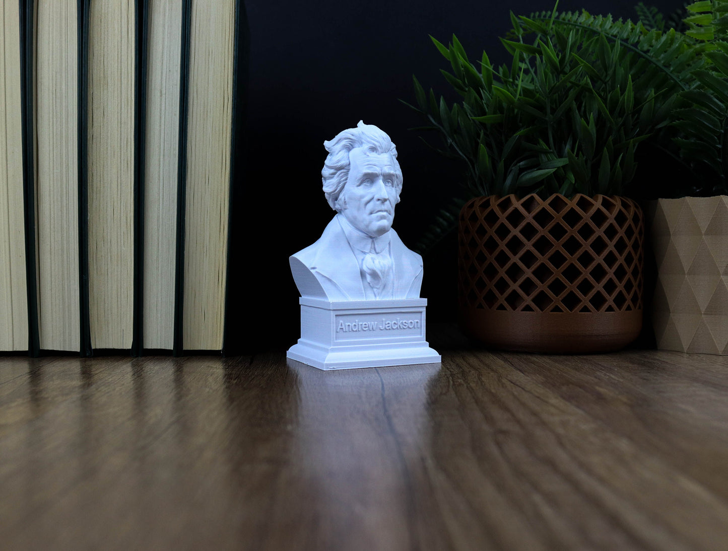 Andrew Jackson Bust, 7th U.S. President, American History Art Decor
