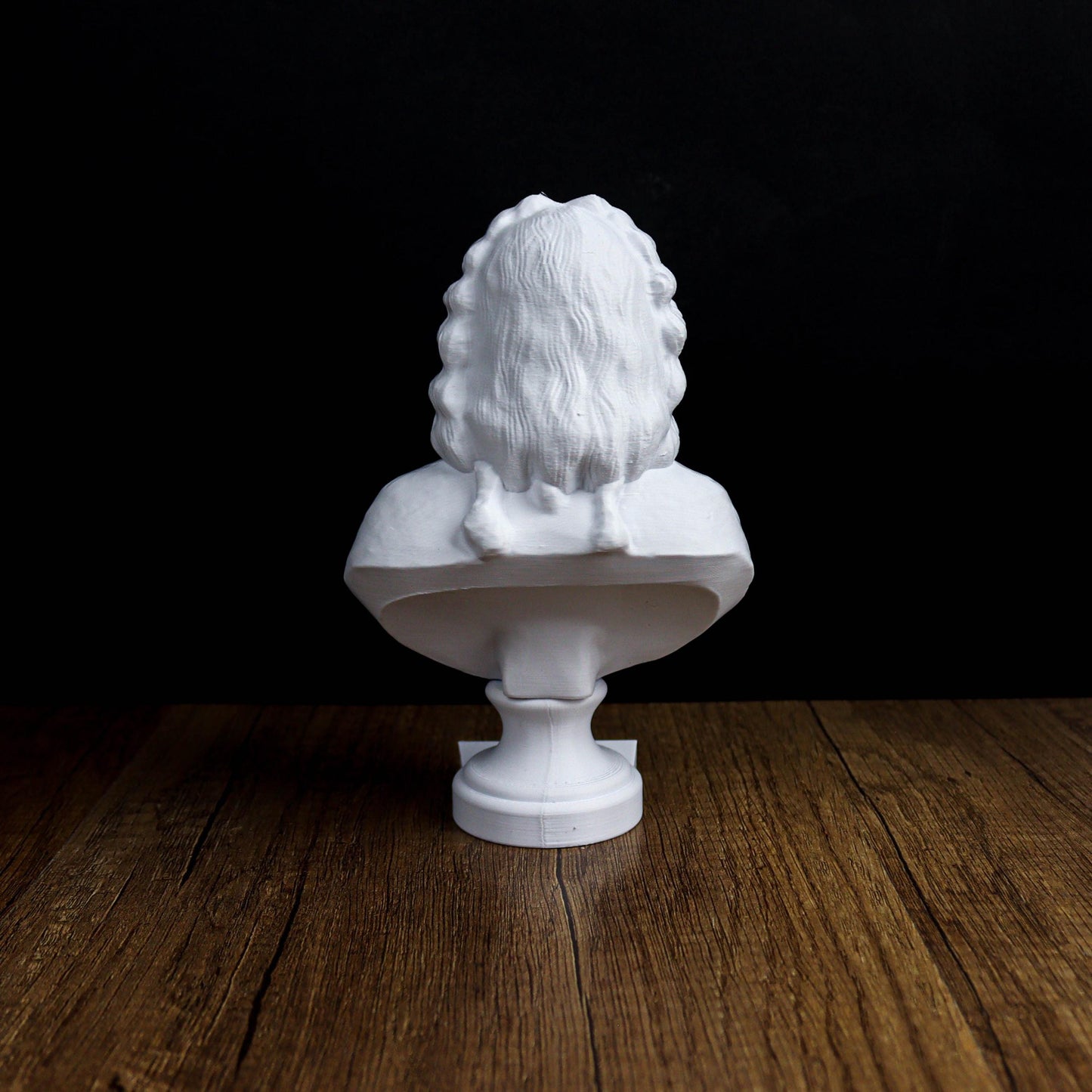 Johann Sebastian Bach Bust, Classical Composer Bookshelf & Home Decor Statue