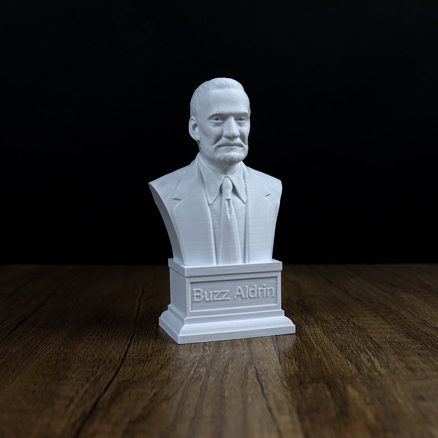 Buzz Aldrin Sculpture Bust, Apollo 11 Astronaut Decor