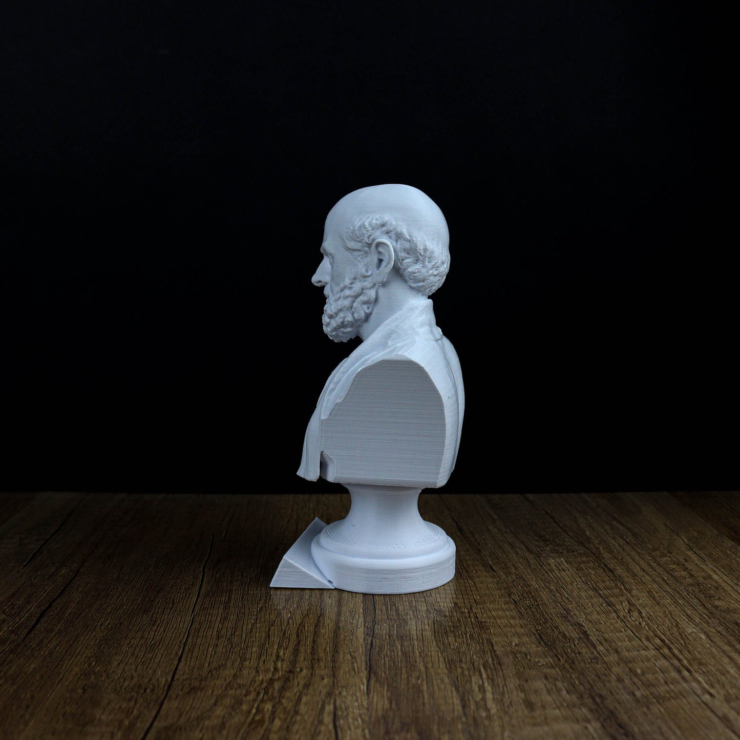Hippocrates Bust Sculpture, Greek Physician Statue