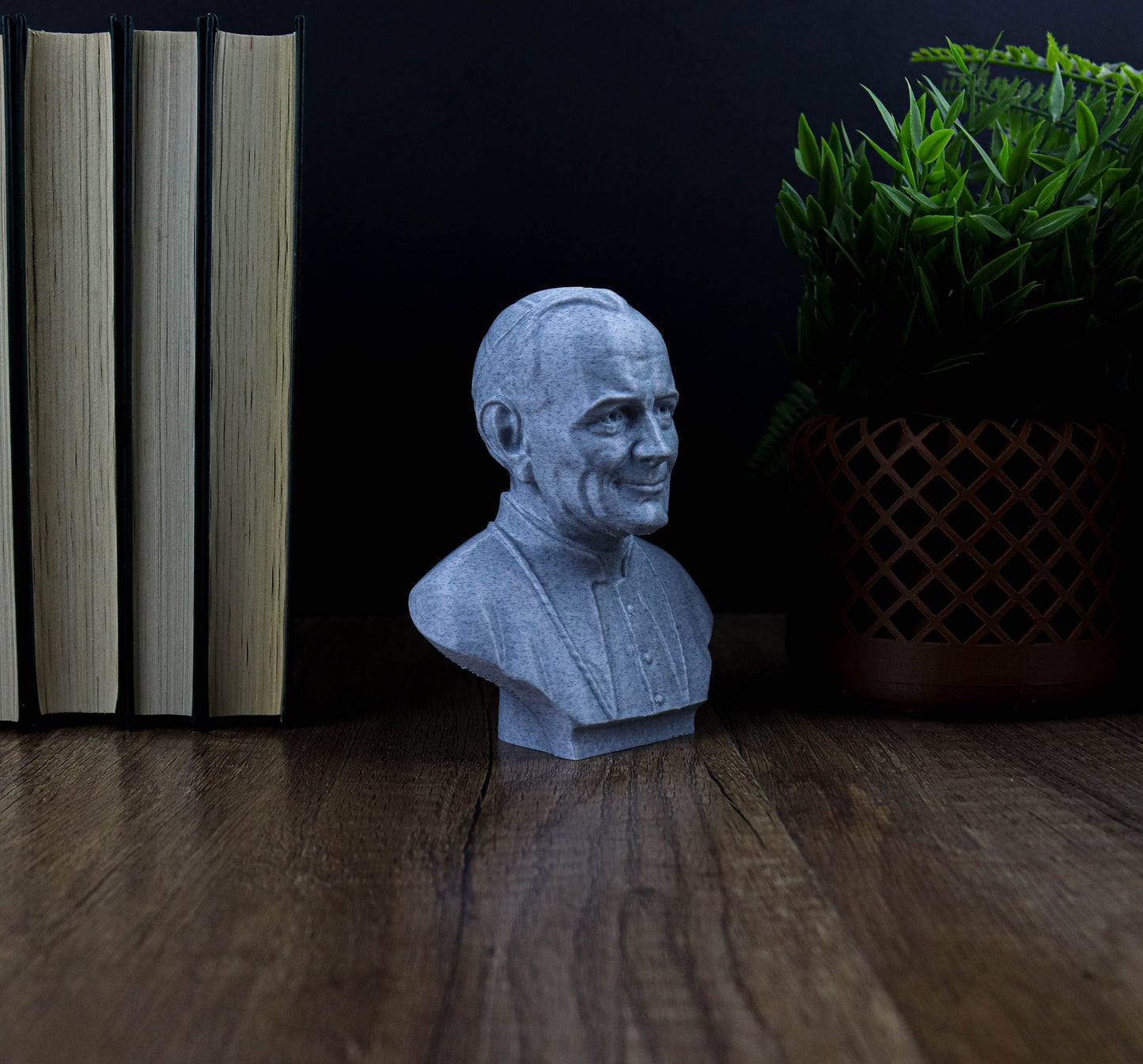 Pope John Paul II Bust Statue