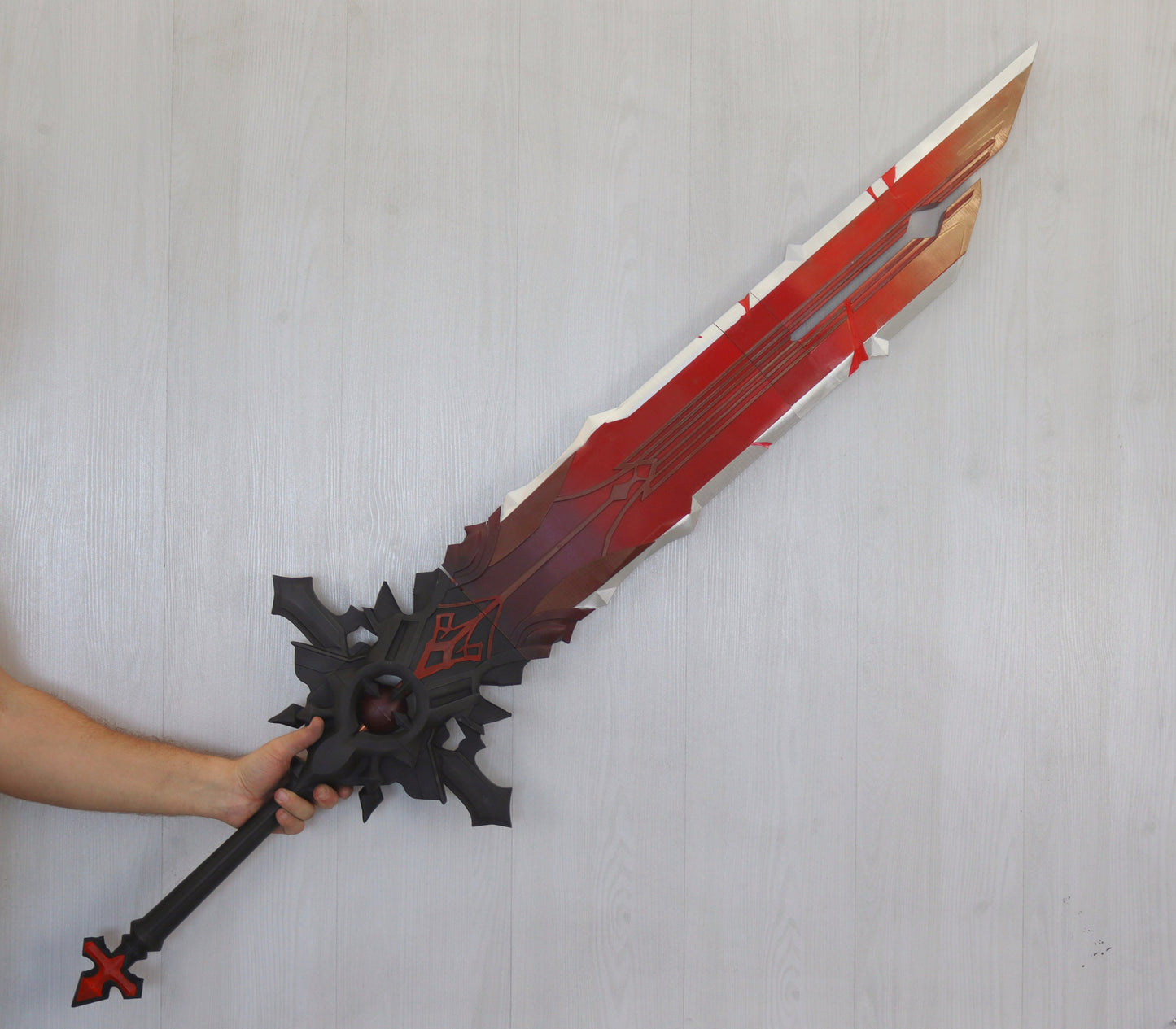 Genshin Impact Sword Diluc Wolf's Full Scale Prop for Cosplay/Display/Gift