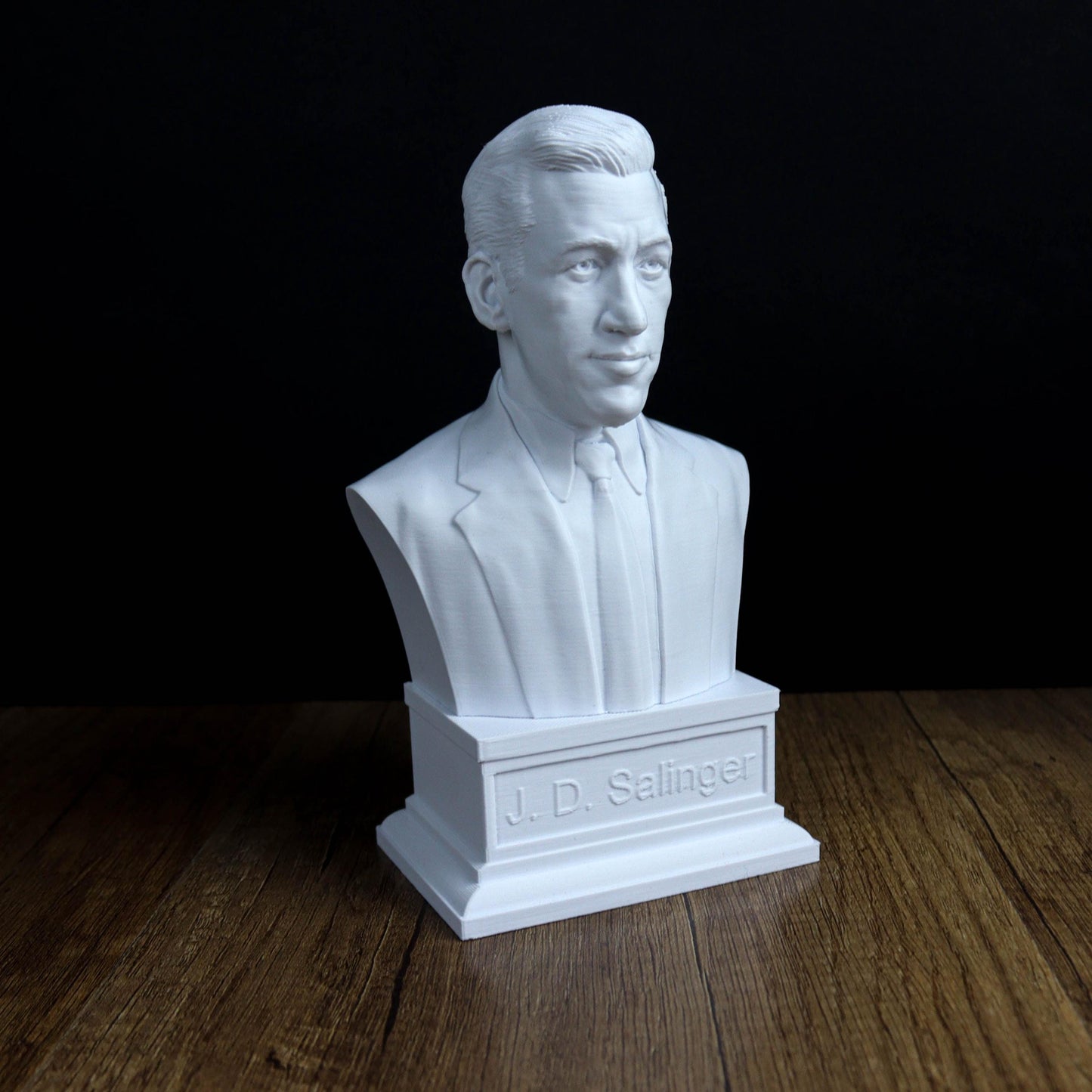 Jerome David Salinger Bust, J D Salinger Statue, Catcher in the Rye Author Sculpture