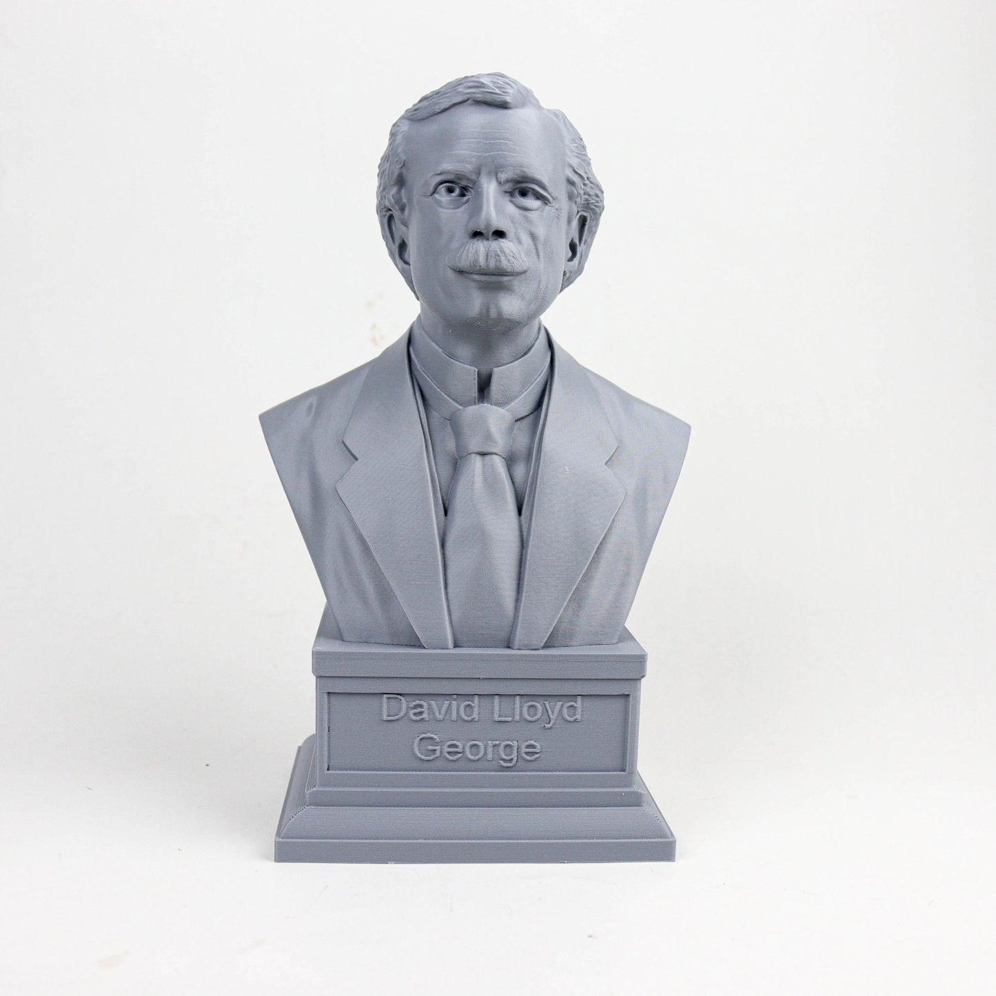 David Lloyd George Bust, Prime Minister of the United Kingdom in WW1 Statue