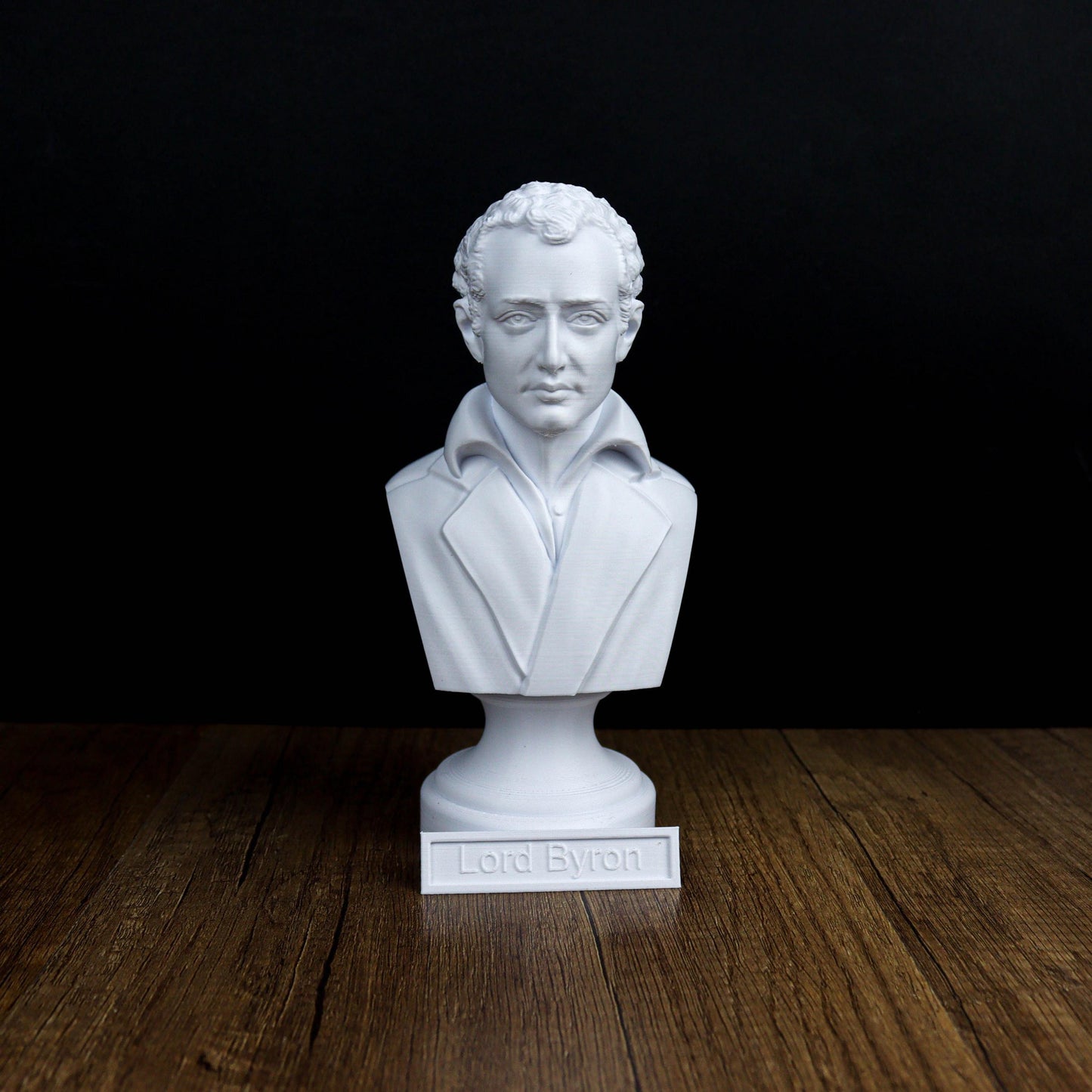 George Gordon Byron Bust, Lord Byron Staute, British Poet