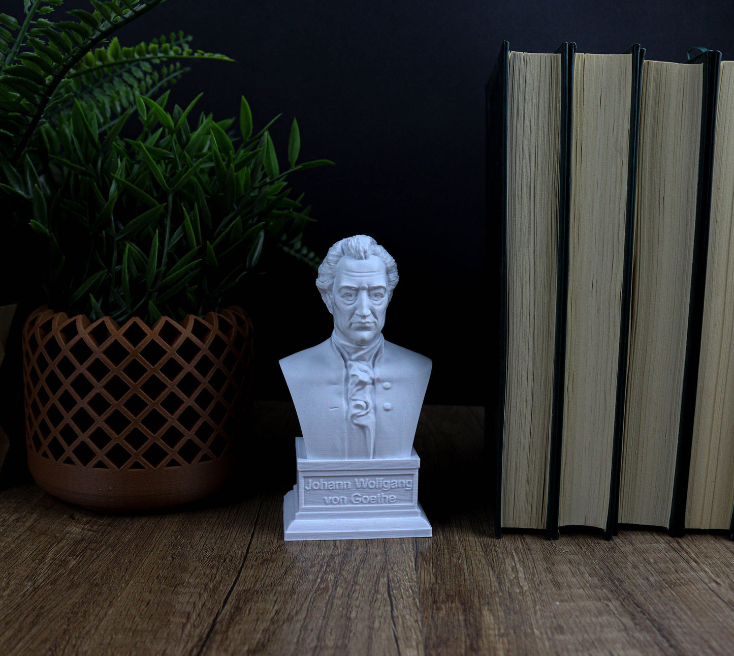Goethe Bust, Johann Wolfgang von Goethe Statue, Romantic Era Poet Statue
